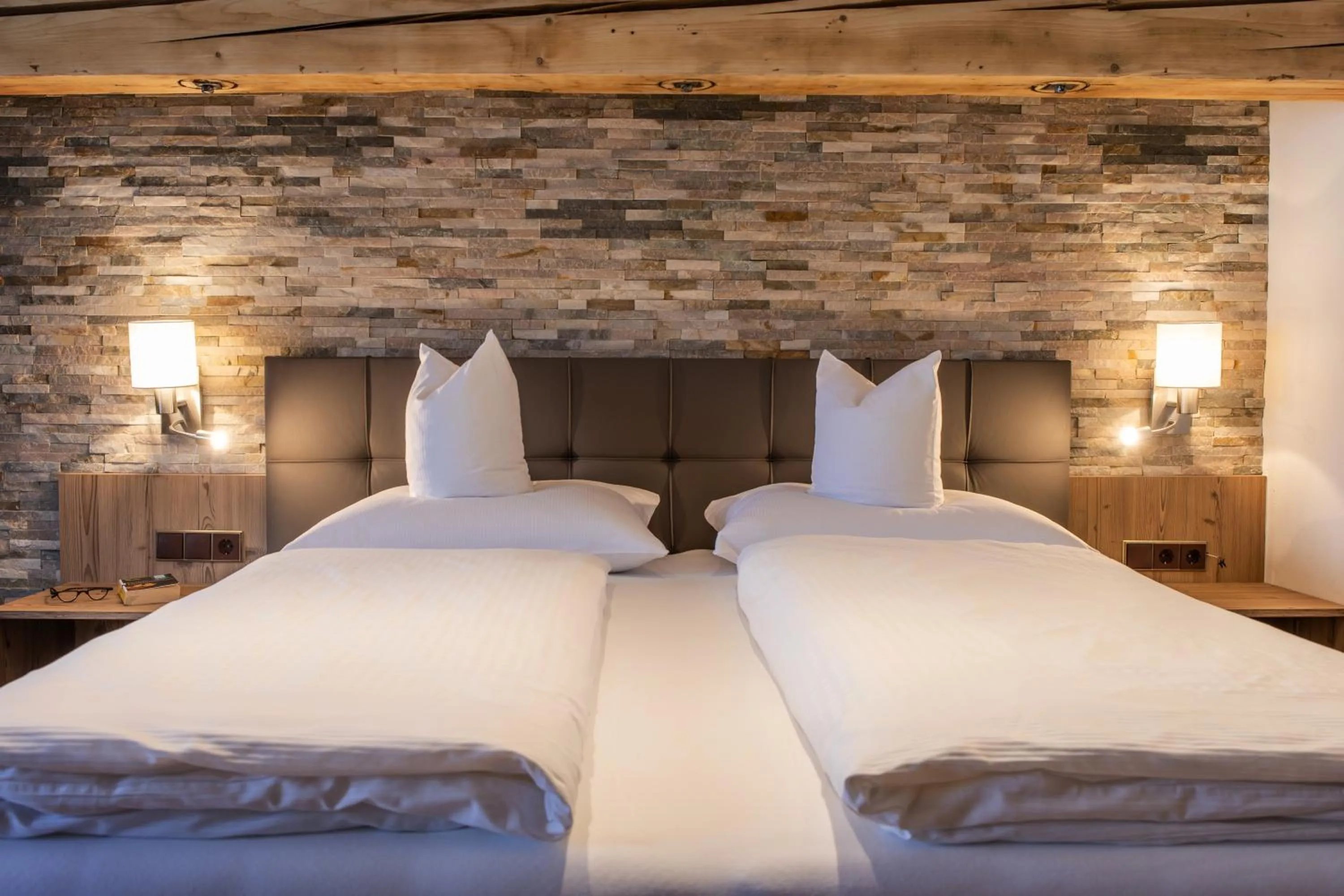 Bed in Familien- & Vitalhotel Auenhof