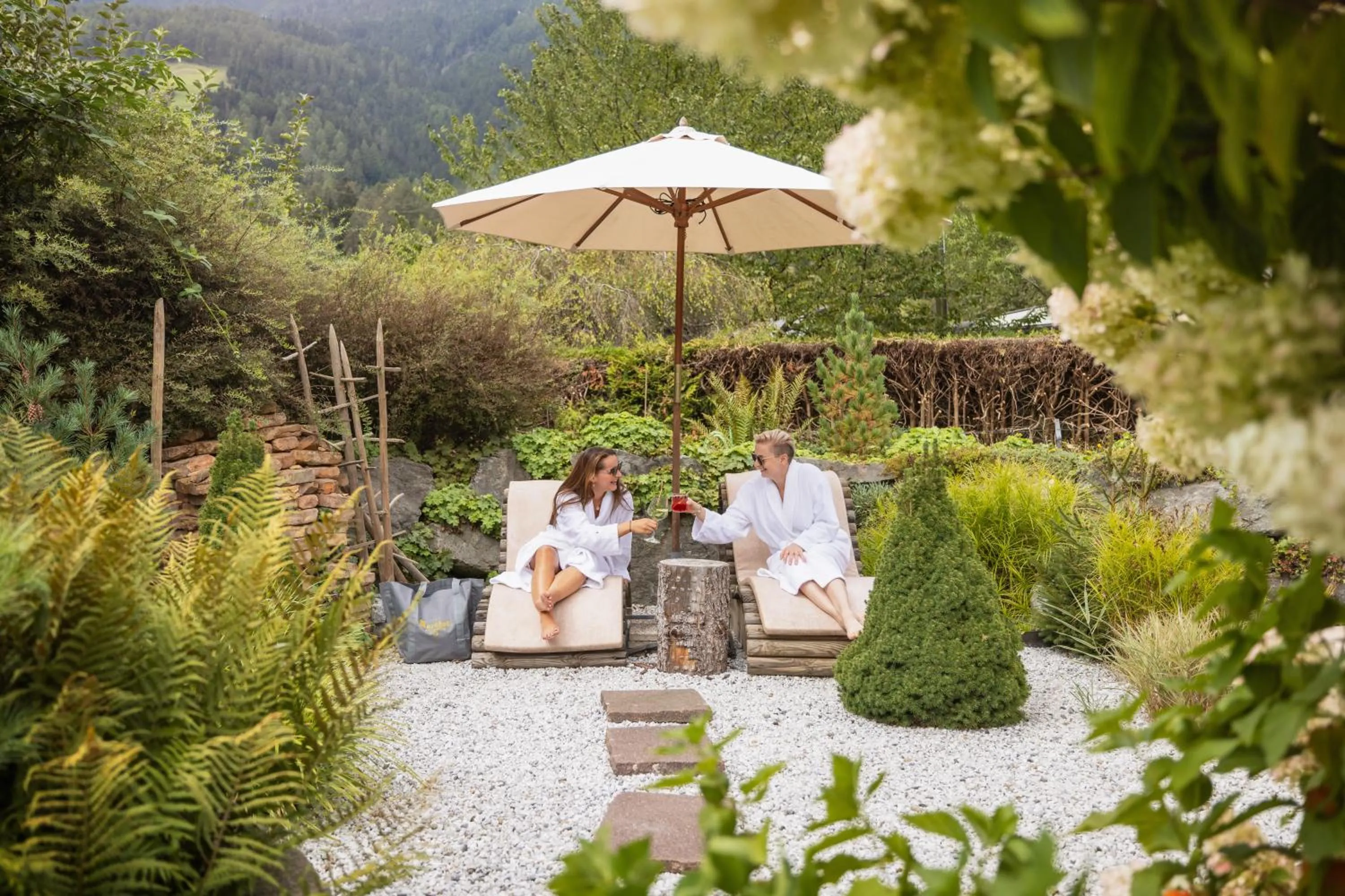 Garden in Familien- & Vitalhotel Auenhof