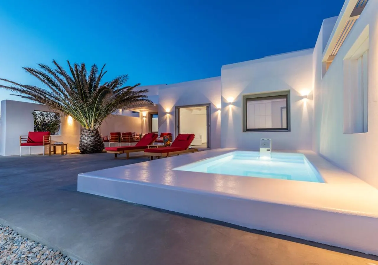 Patio in O Lofos Luxury Boutique Suites