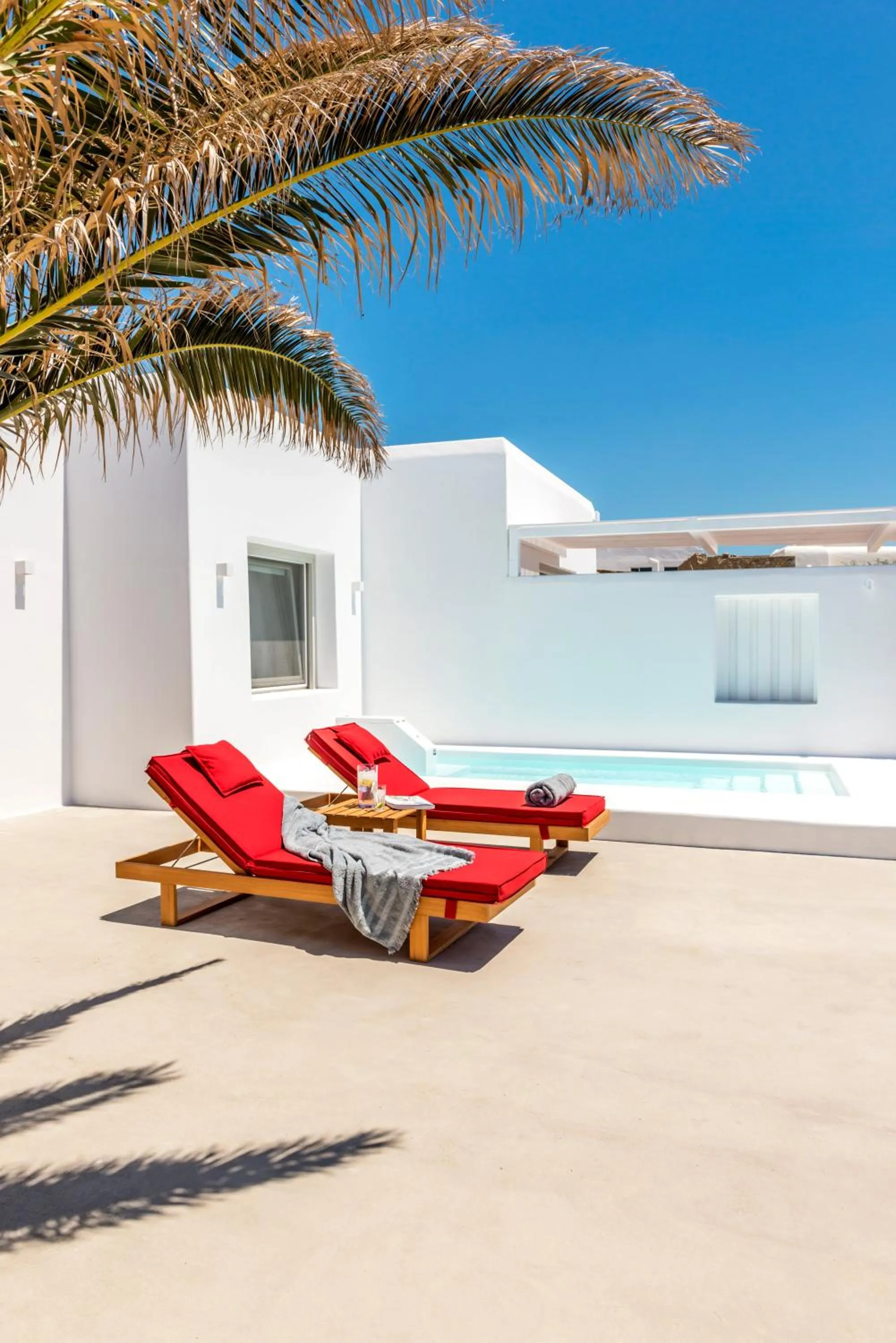 Patio in O Lofos Luxury Boutique Suites