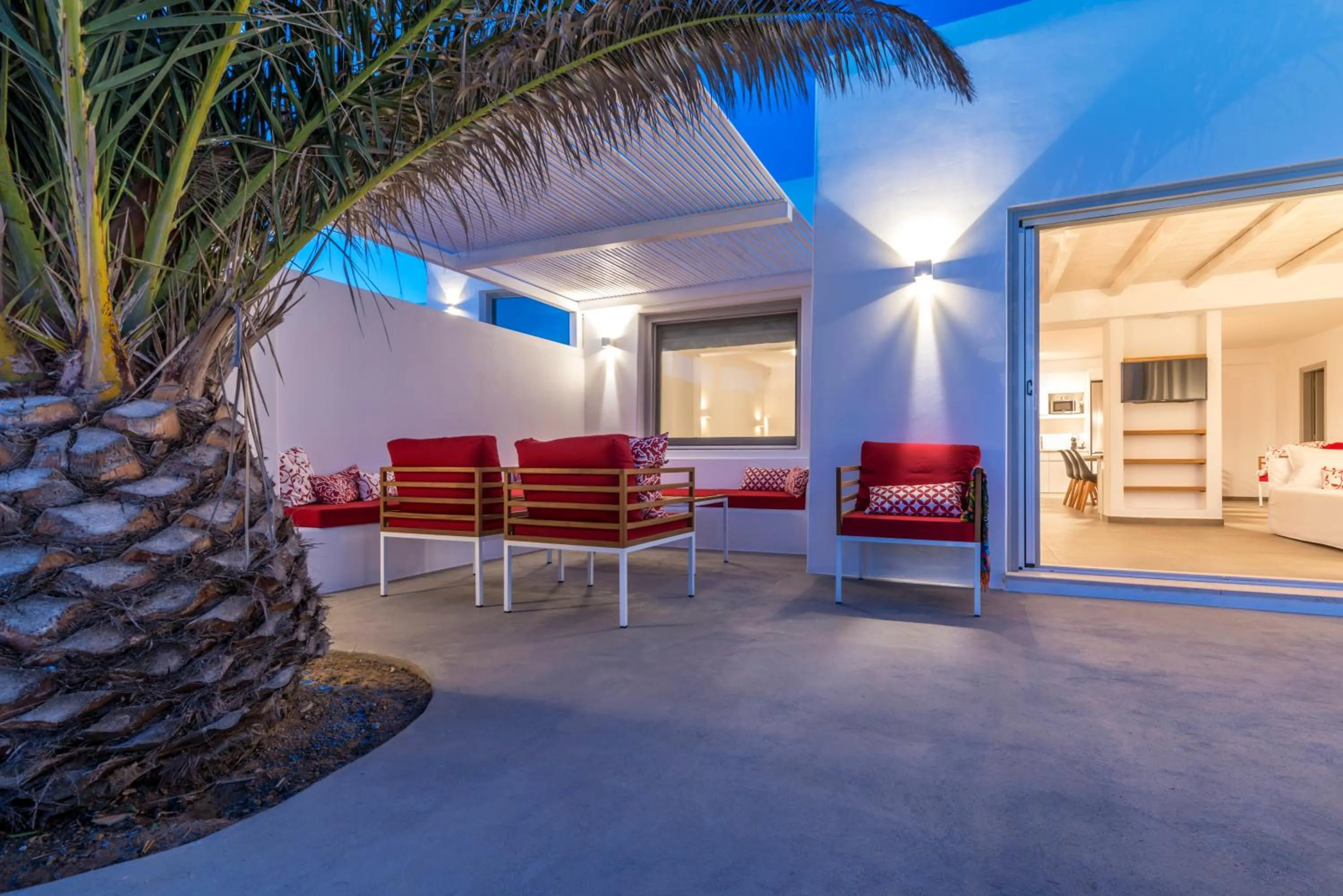 Patio in O Lofos Luxury Boutique Suites