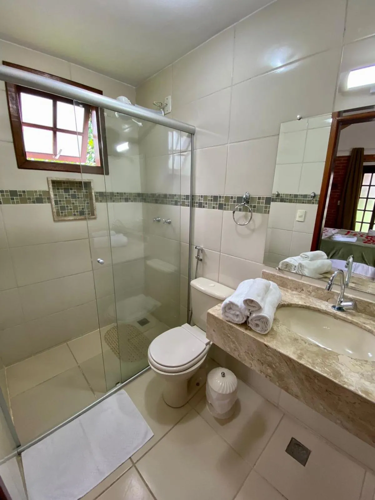 Bathroom in Pousada Viking Penedo