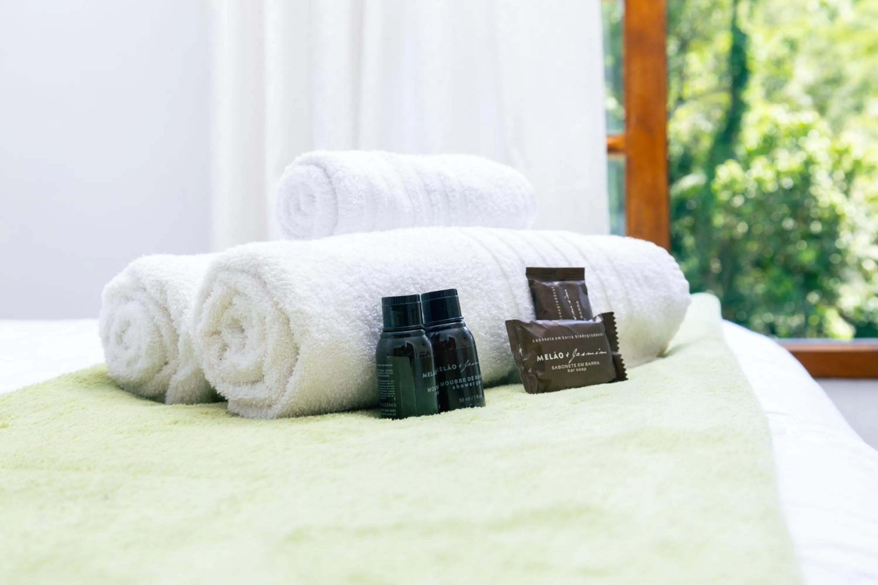 Bed in Pousada Viking Penedo