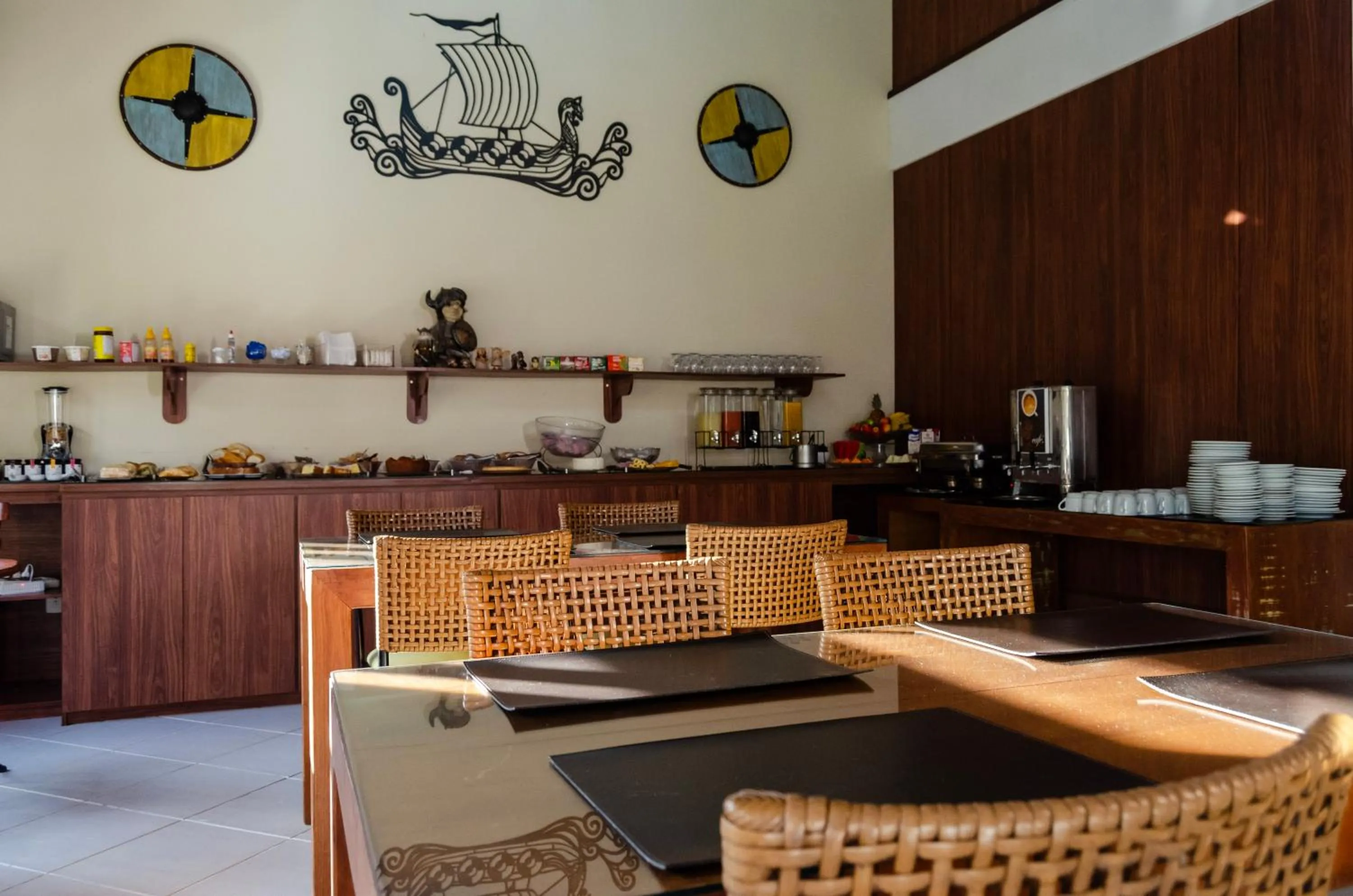 Breakfast in Pousada Viking Penedo