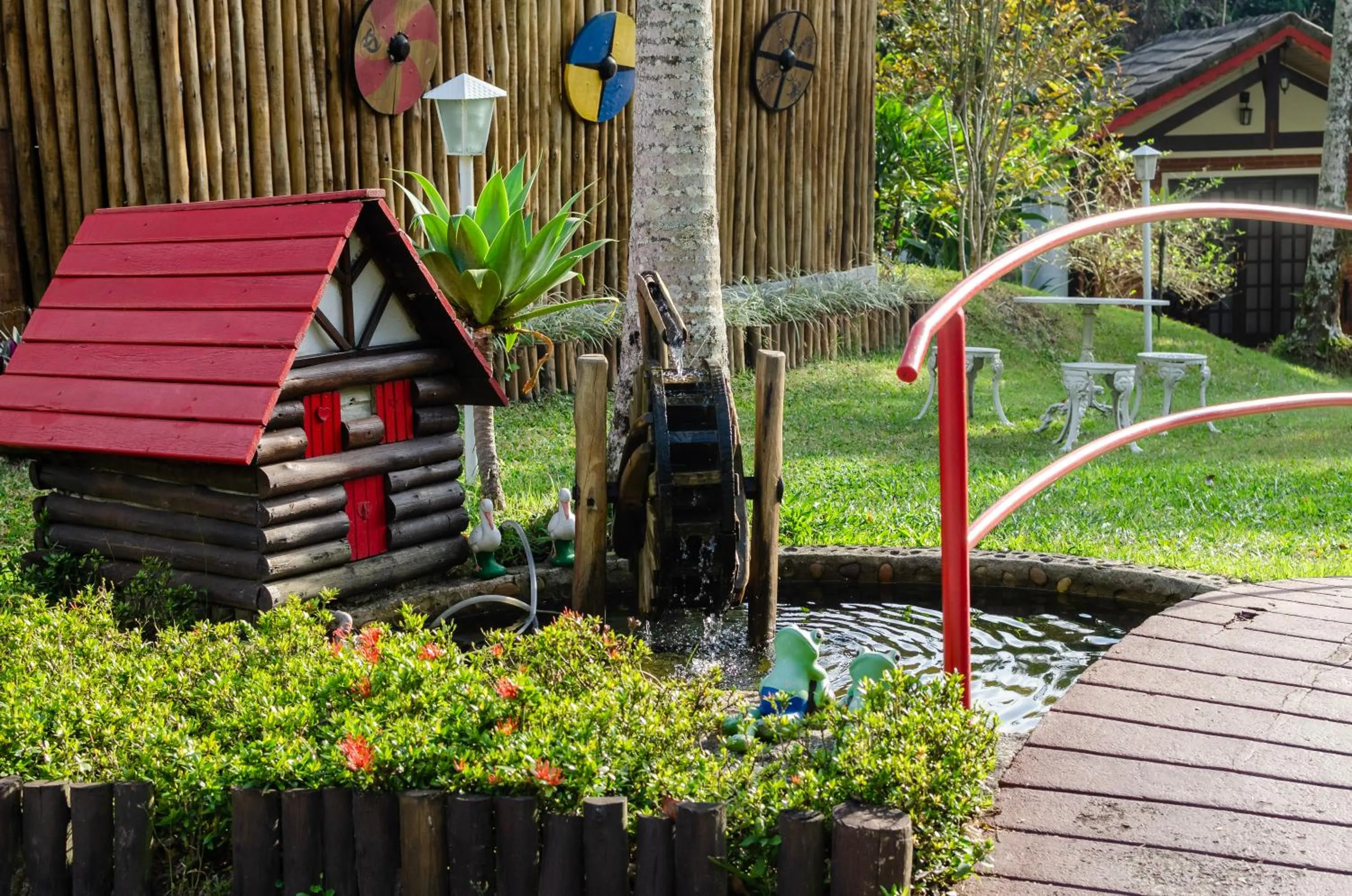 Garden in Pousada Viking Penedo