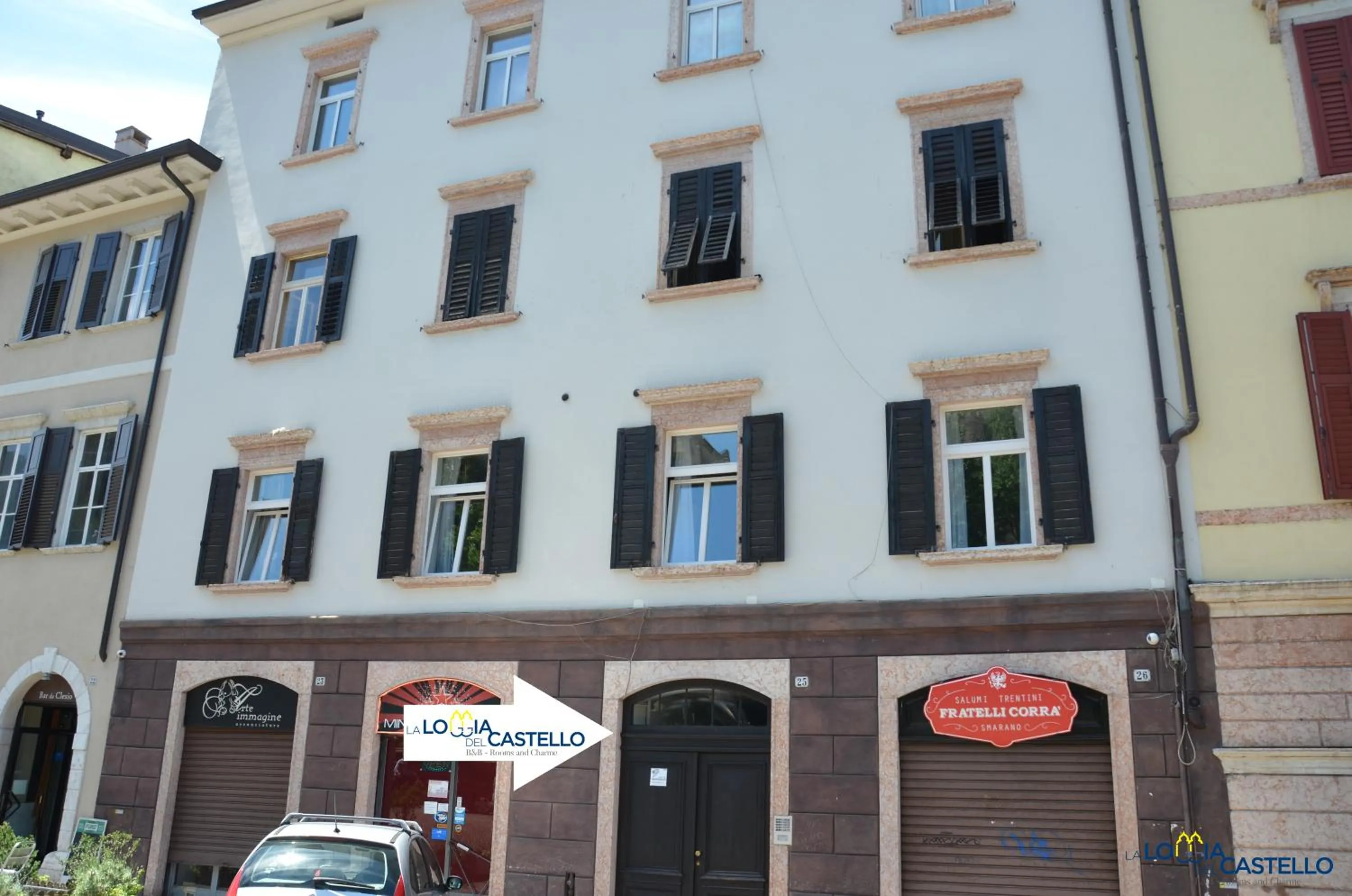 Property building in B&B La Loggia Del Castello