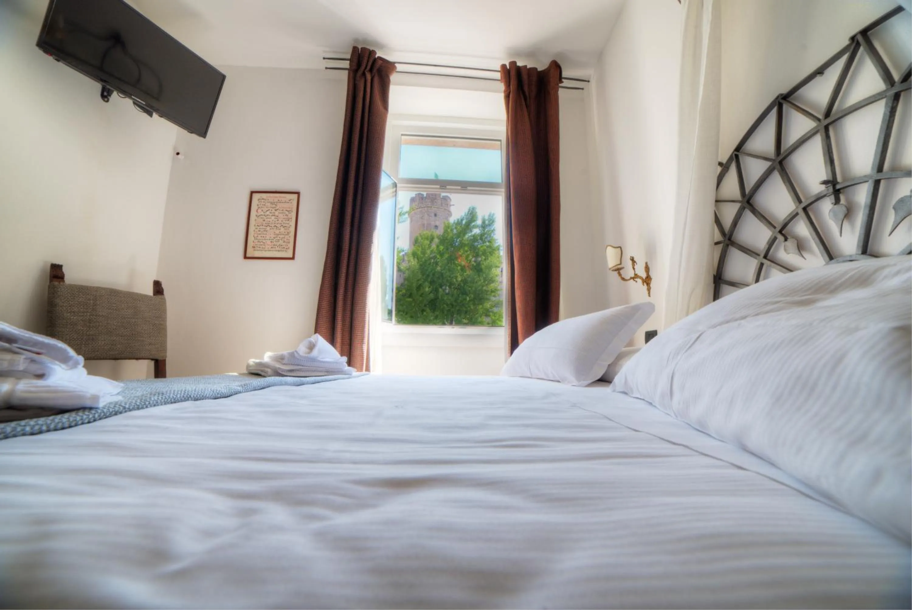 Bed in B&B La Loggia Del Castello