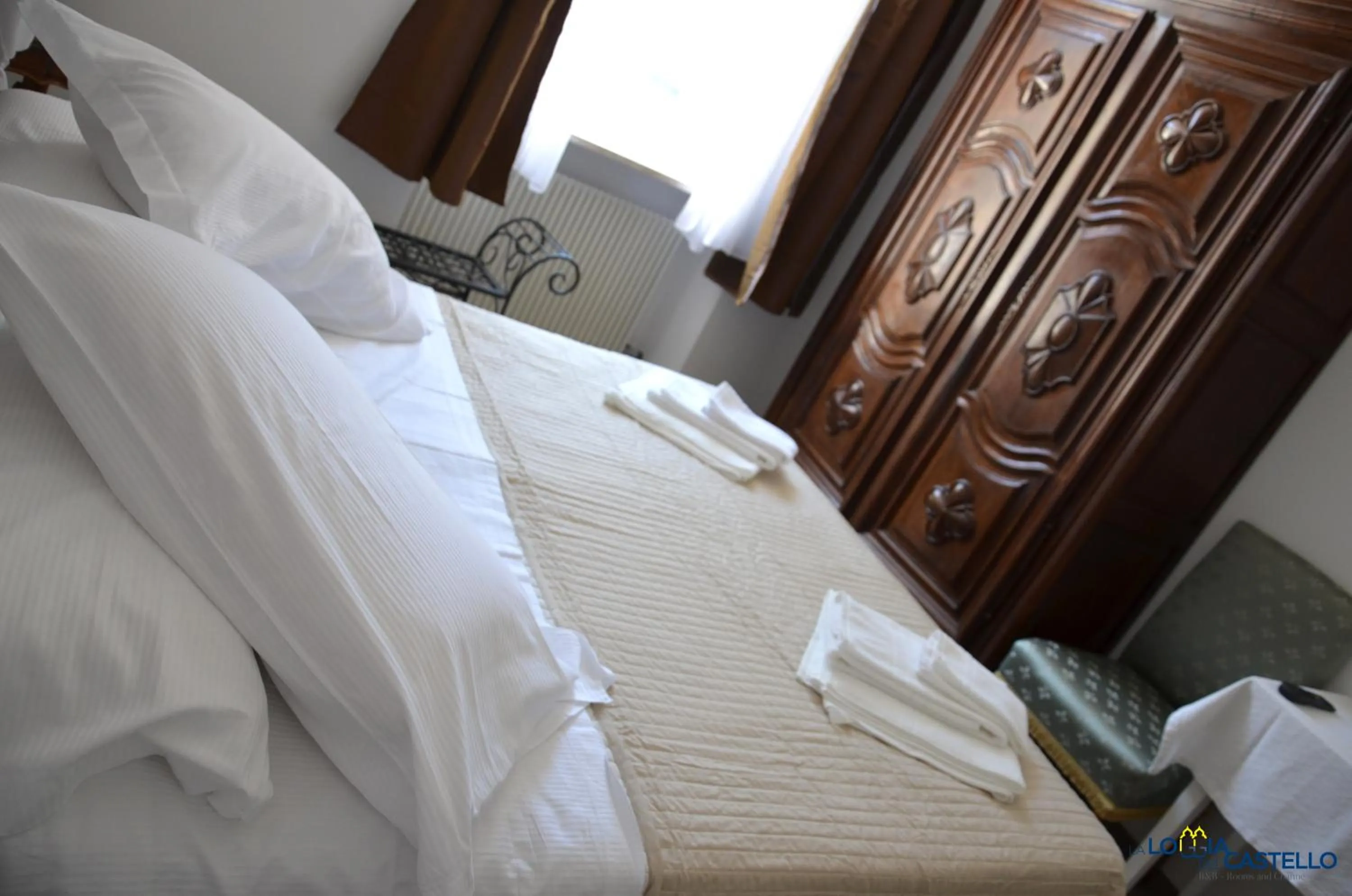 Bed in B&B La Loggia Del Castello