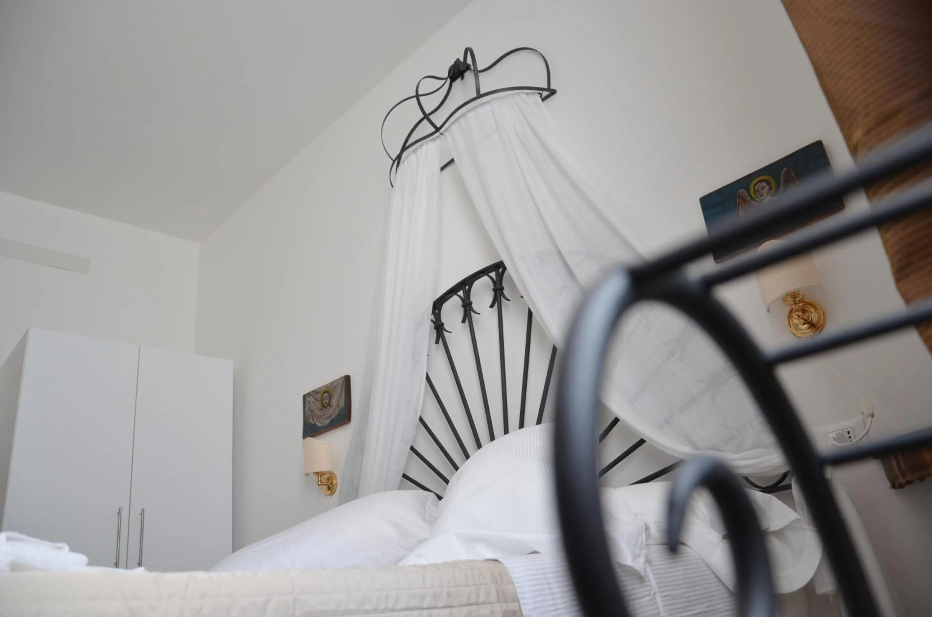 Decorative detail, Bed in B&B La Loggia Del Castello