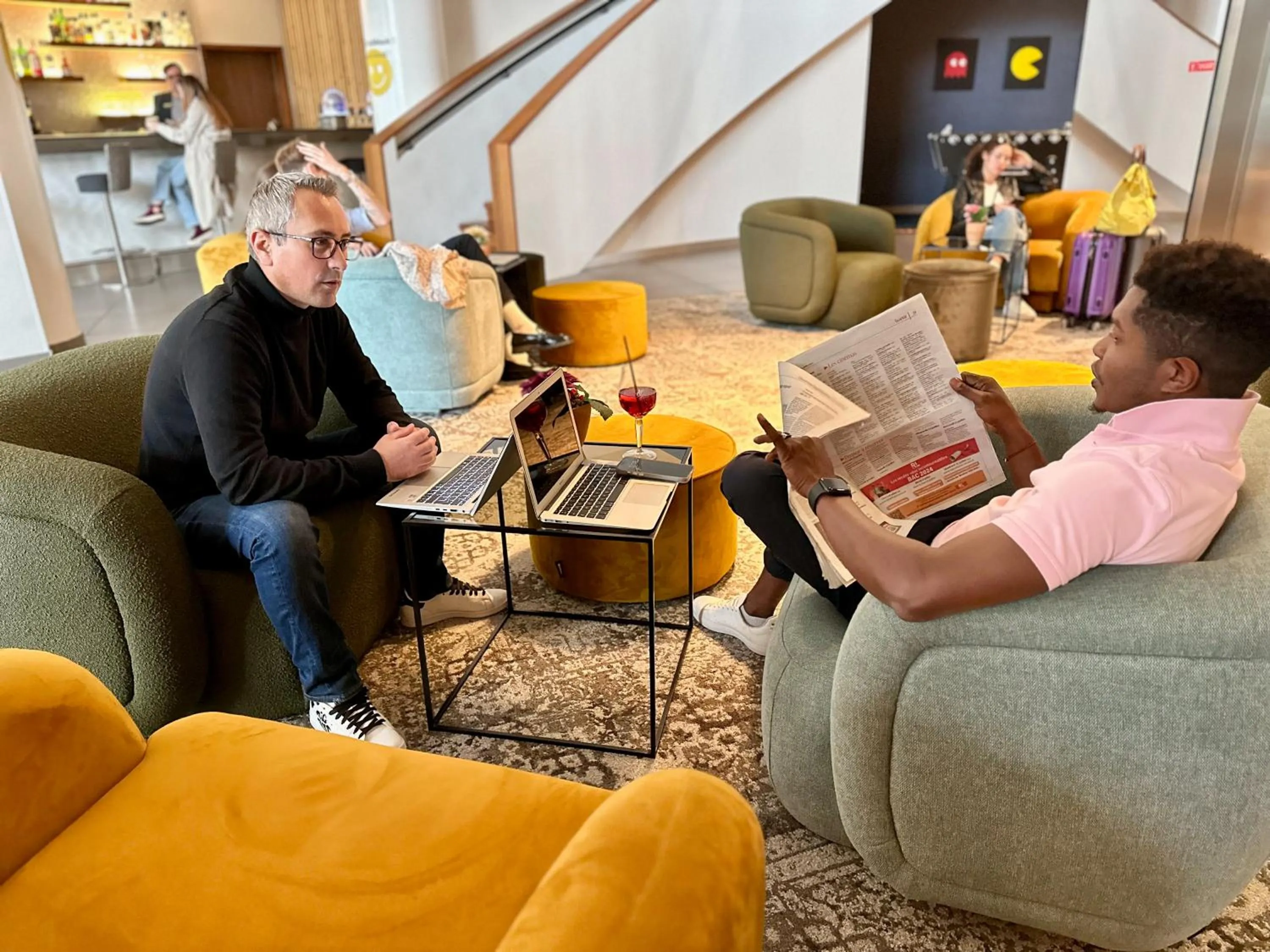 Lobby or reception in Golden Tulip Amnéville - Hôtel Spa & Casino