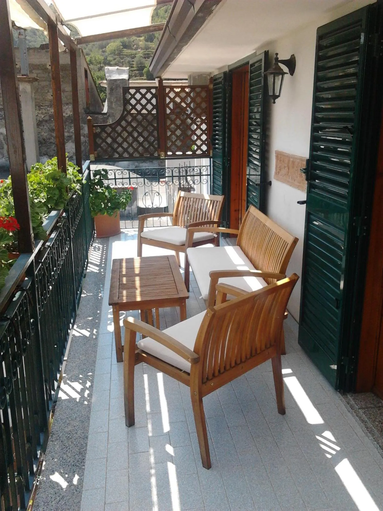 Balcony/Terrace in Residenza Antico Borgo del Pozzo