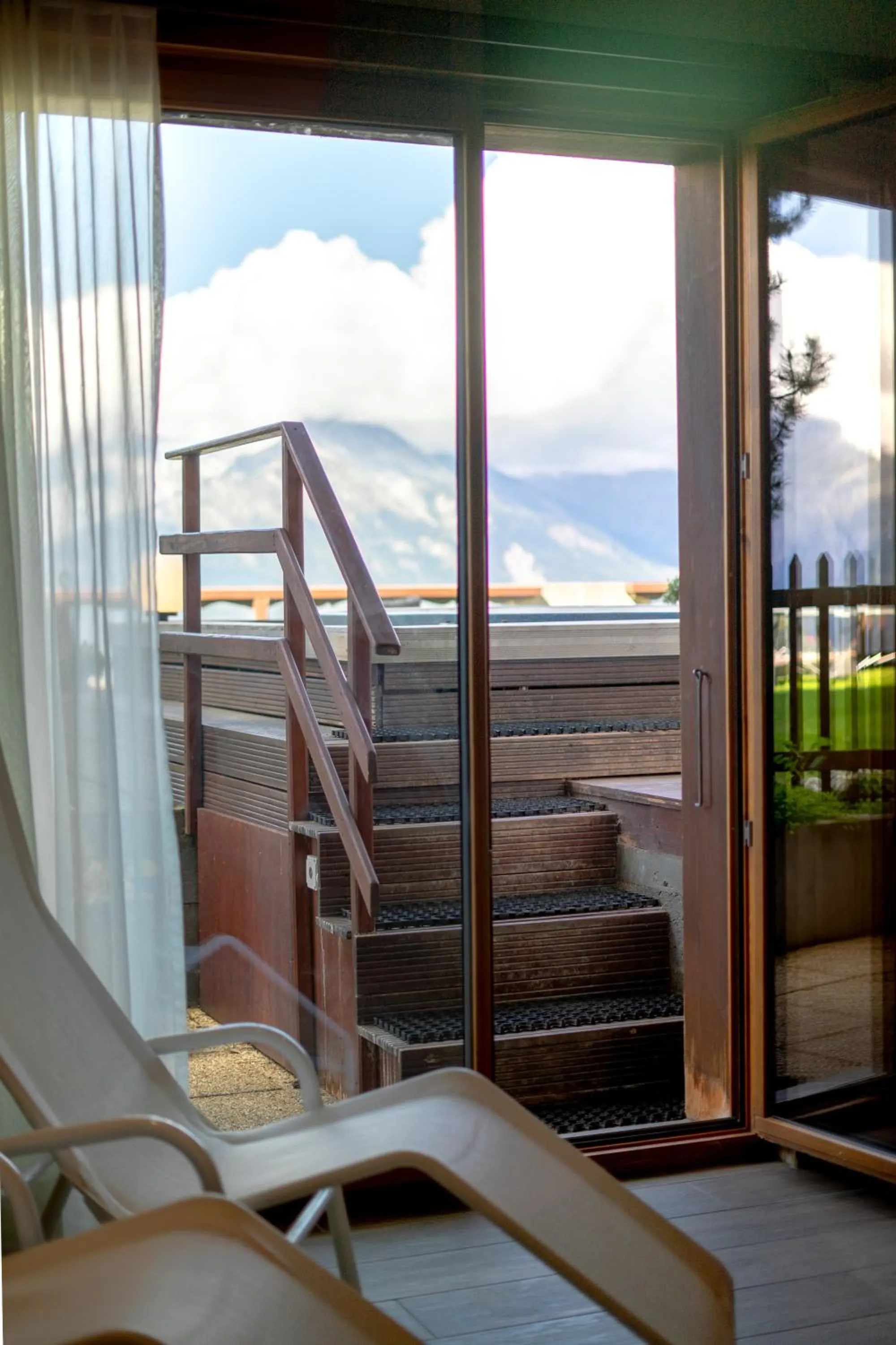 View (from property/room) in Hôtel Chalet Royal