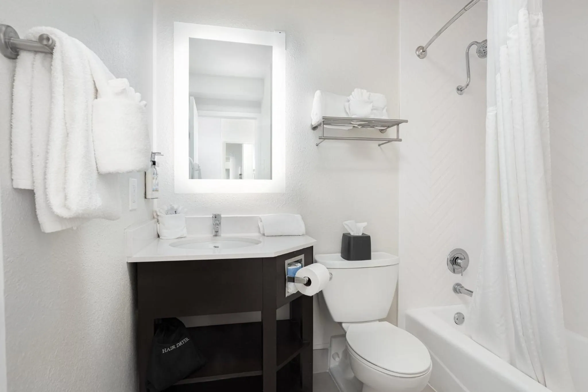 Bathroom in Holiday Inn Resort Oceanfront at Surfside Beach by IHG