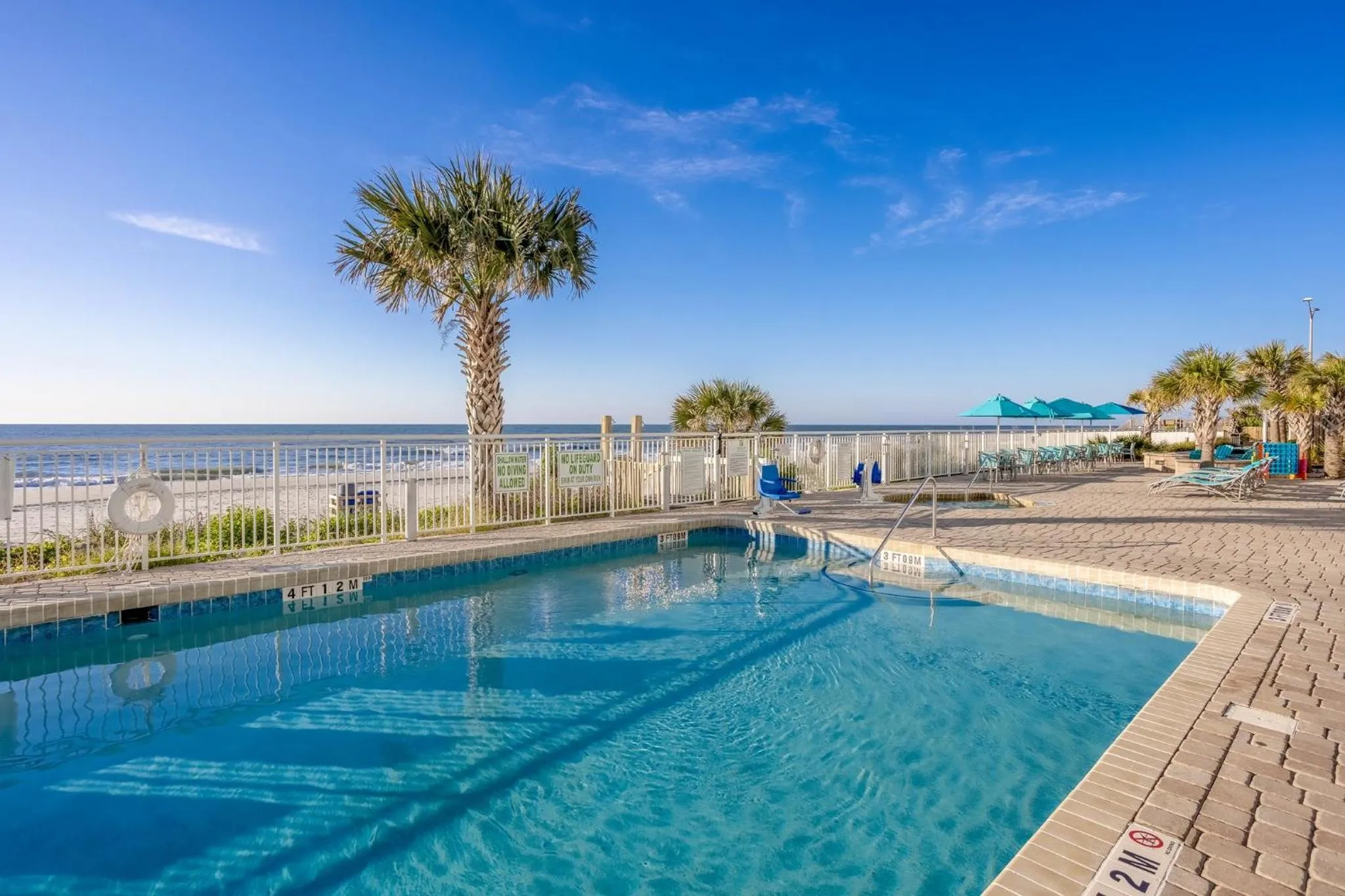 Swimming pool in Holiday Inn Resort Oceanfront at Surfside Beach by IHG
