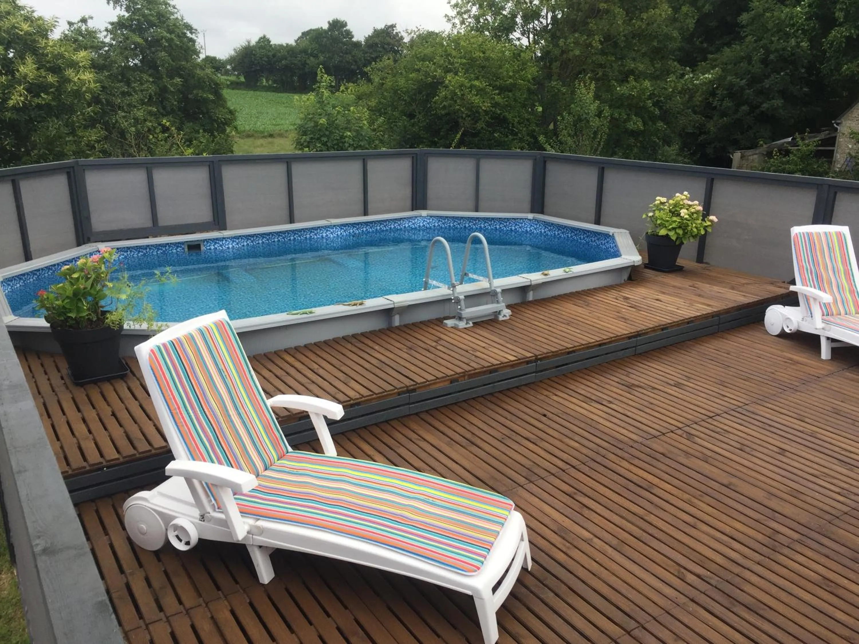 Swimming pool in Walnut House