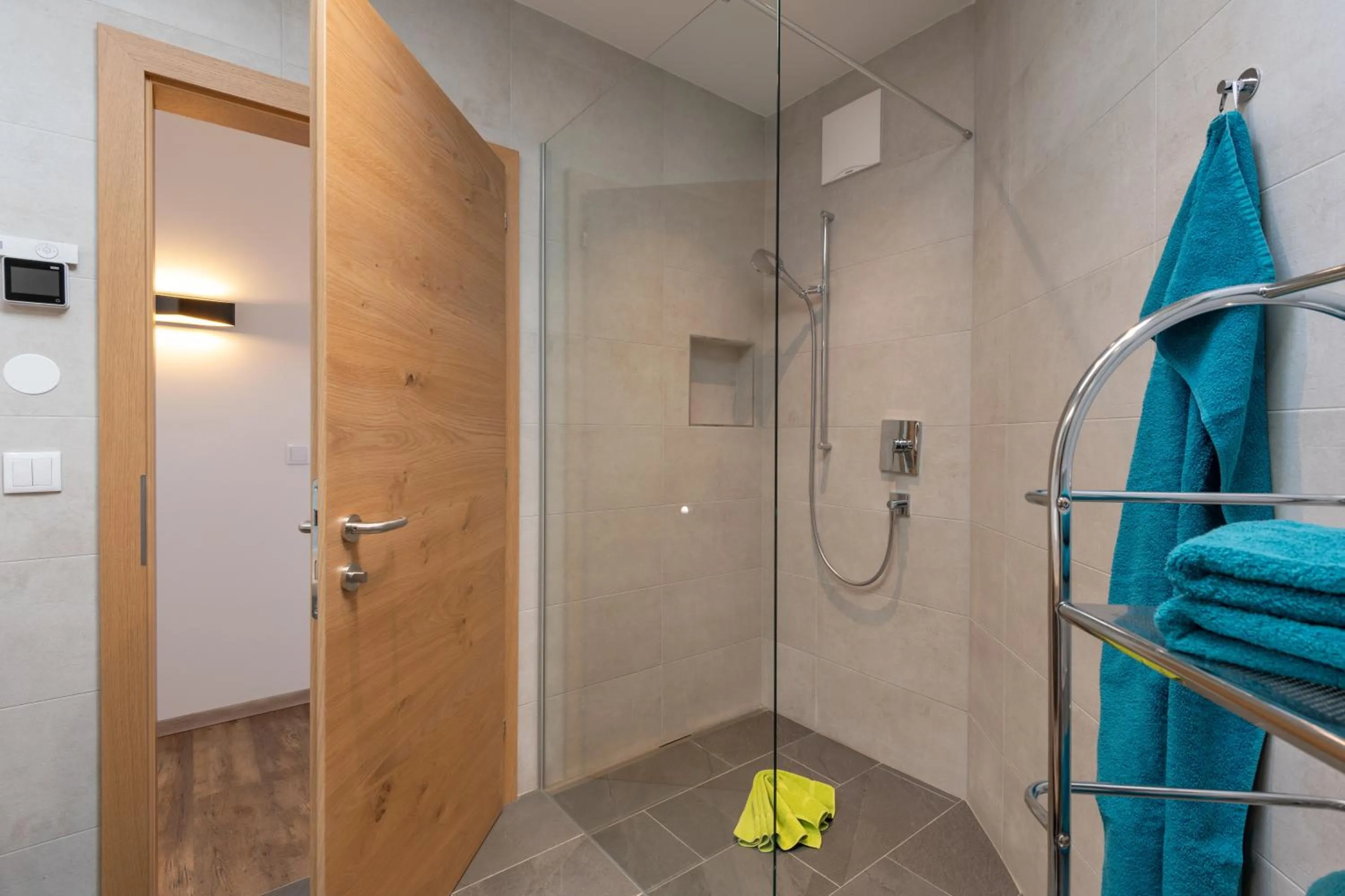 Bathroom in Aparthotel AlpTirol