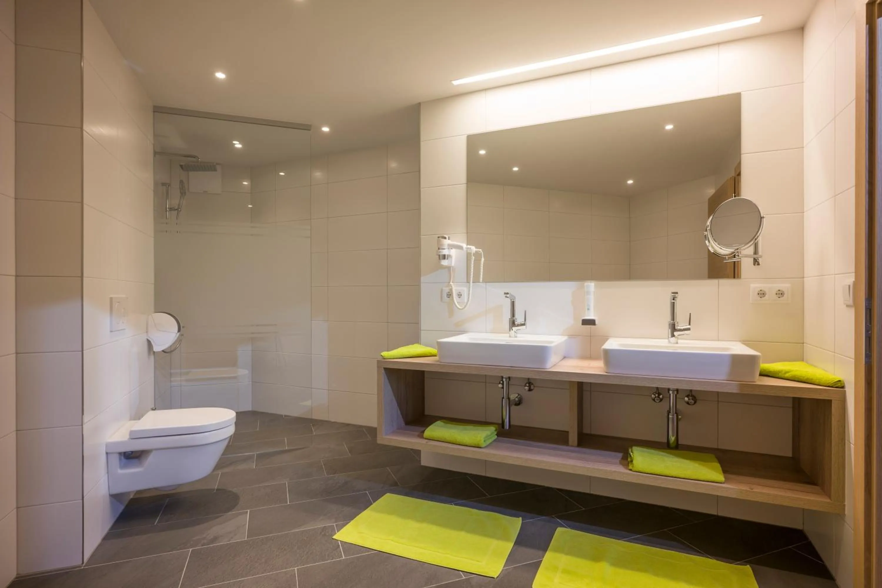 Bathroom in Aparthotel AlpTirol