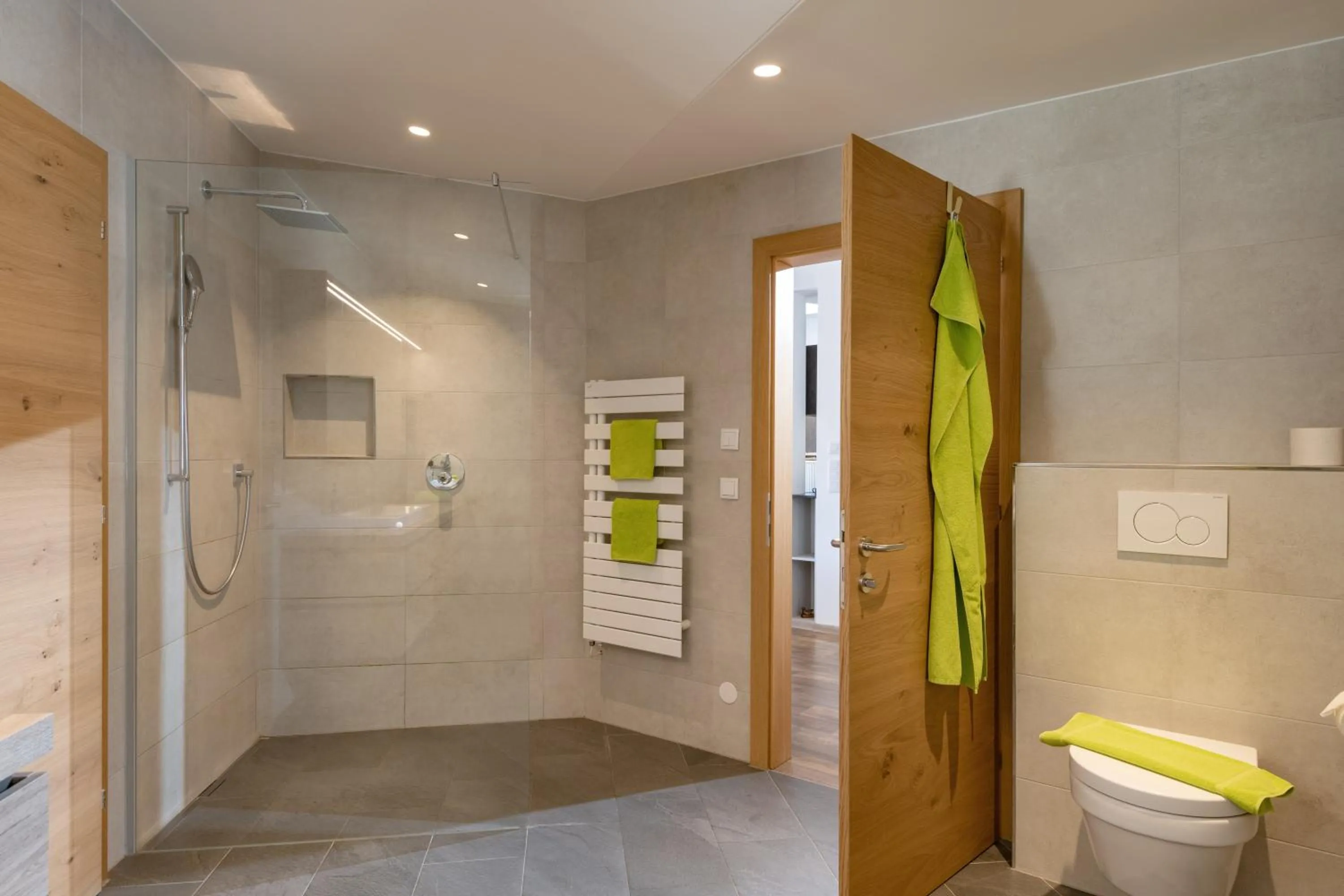 Bathroom in Aparthotel AlpTirol