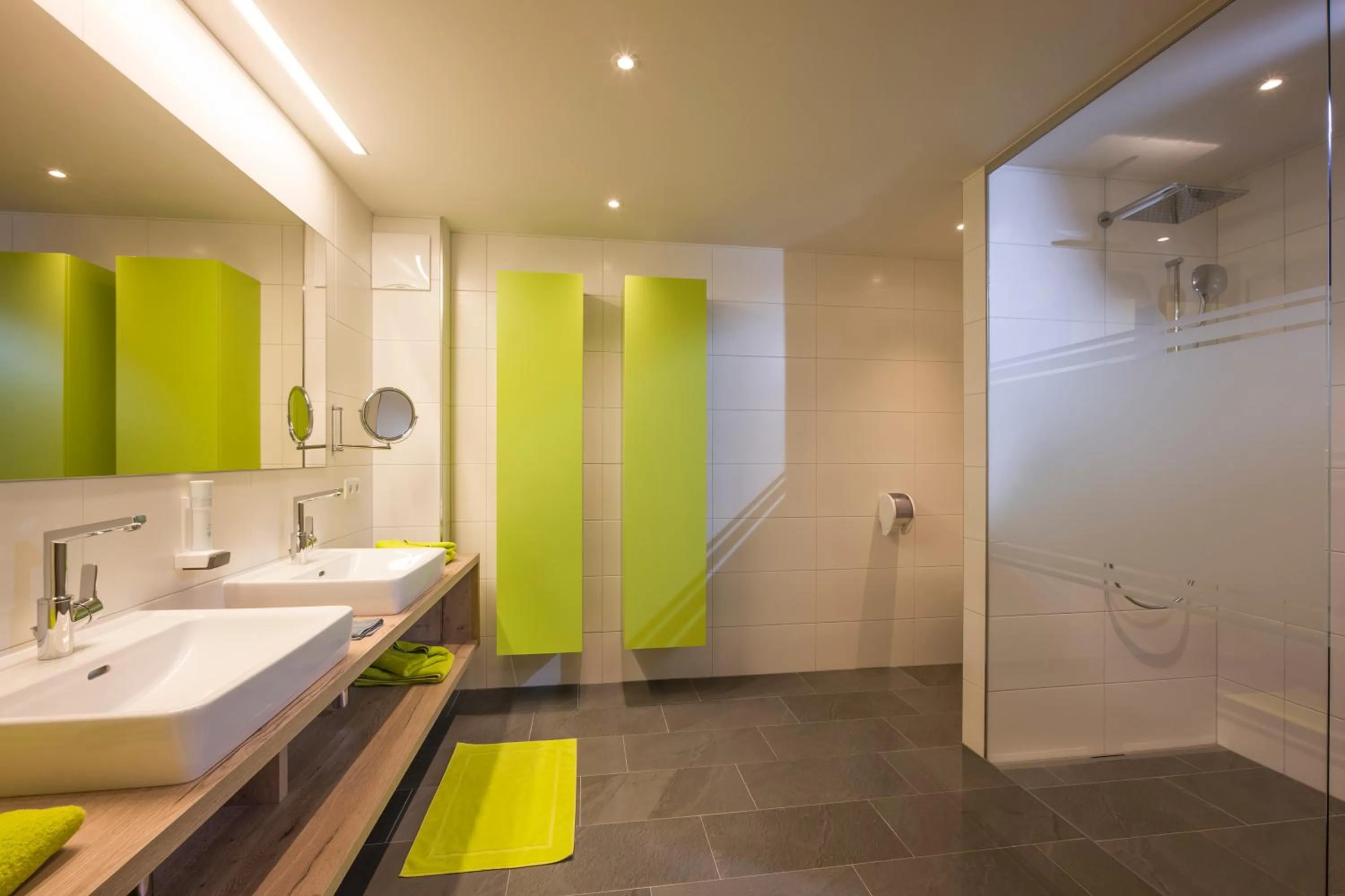 Bathroom in Aparthotel AlpTirol