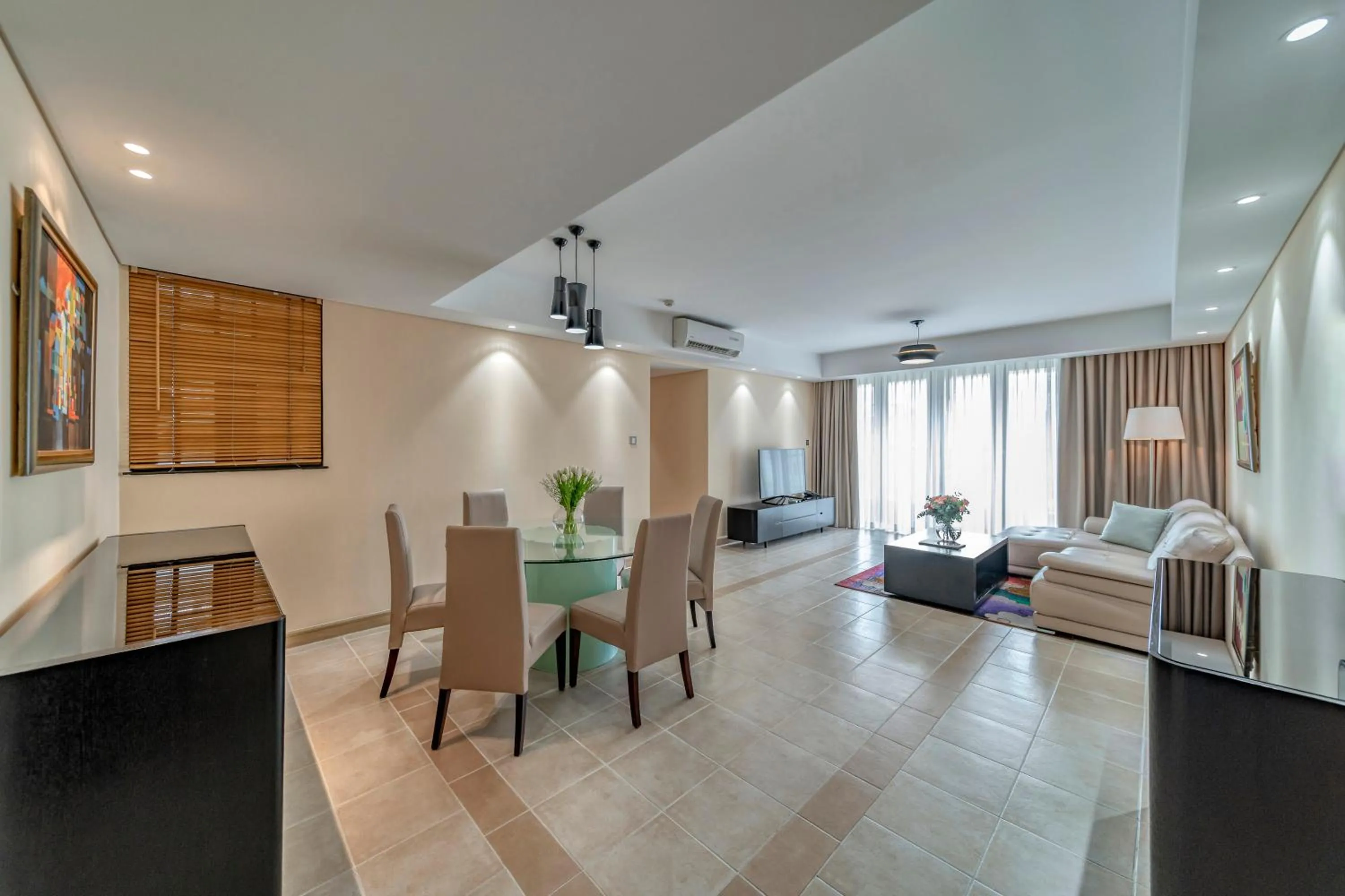 Dining area in Sherwood Residence