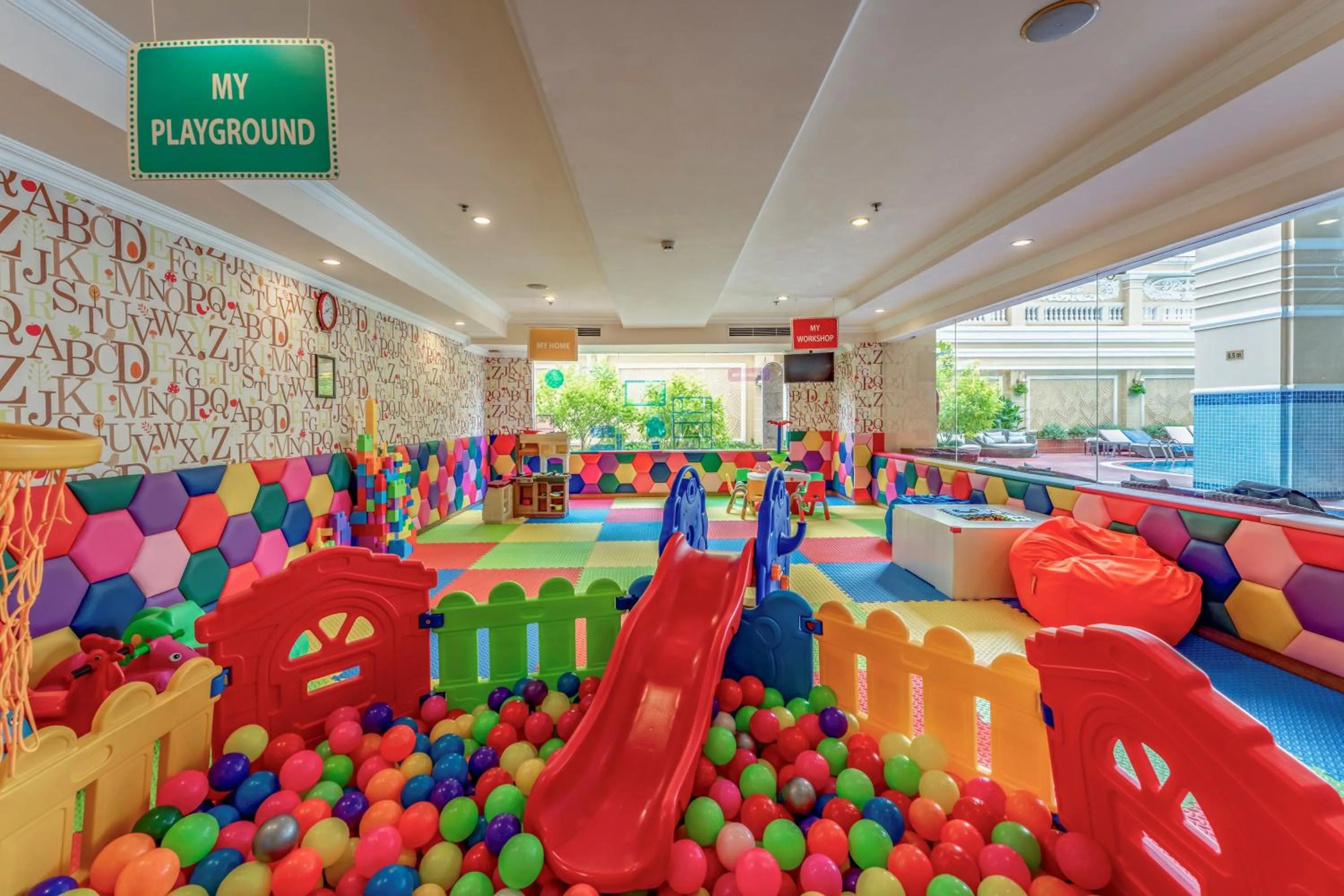 children in Sherwood Residence