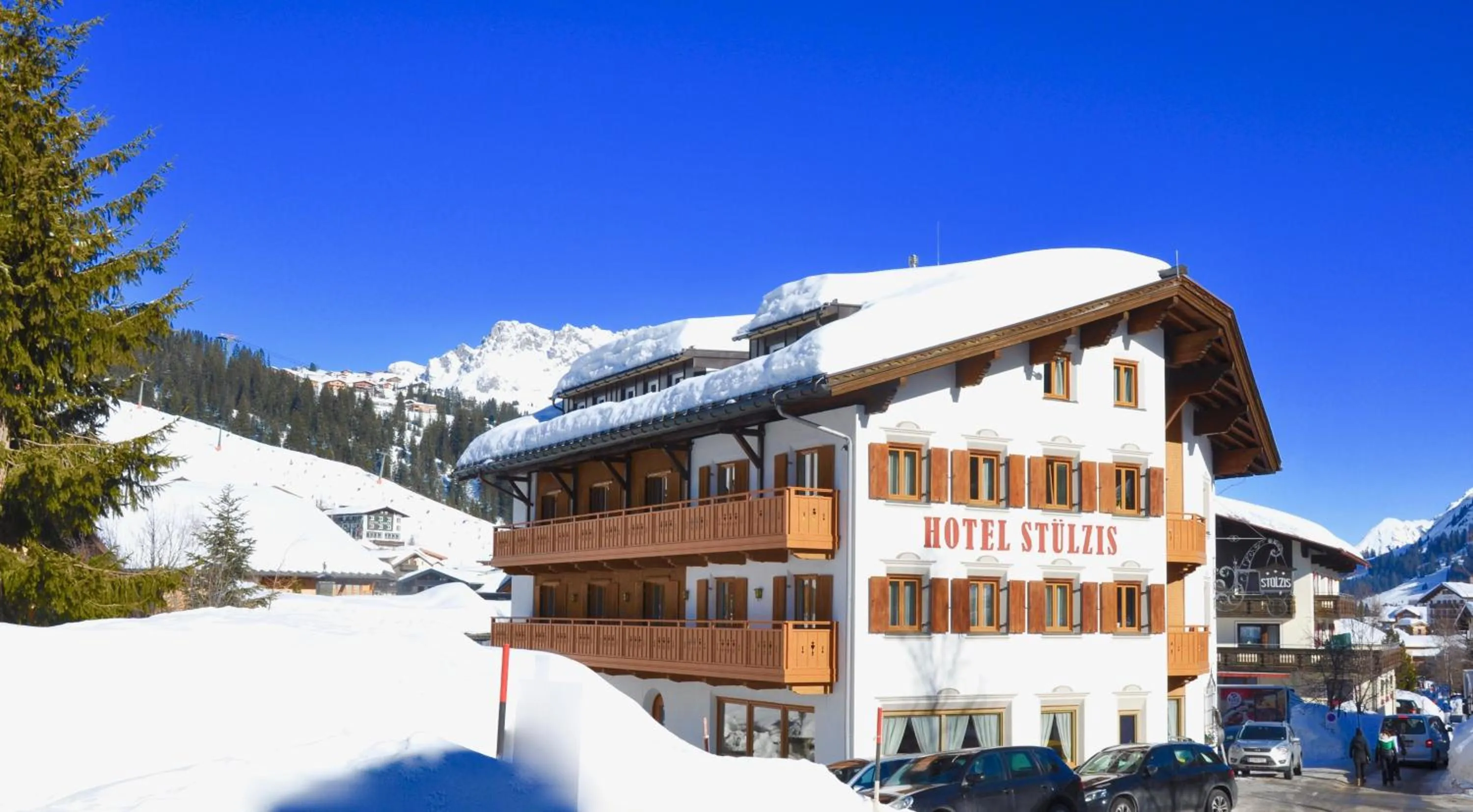 Property building in Hotel Stülzis