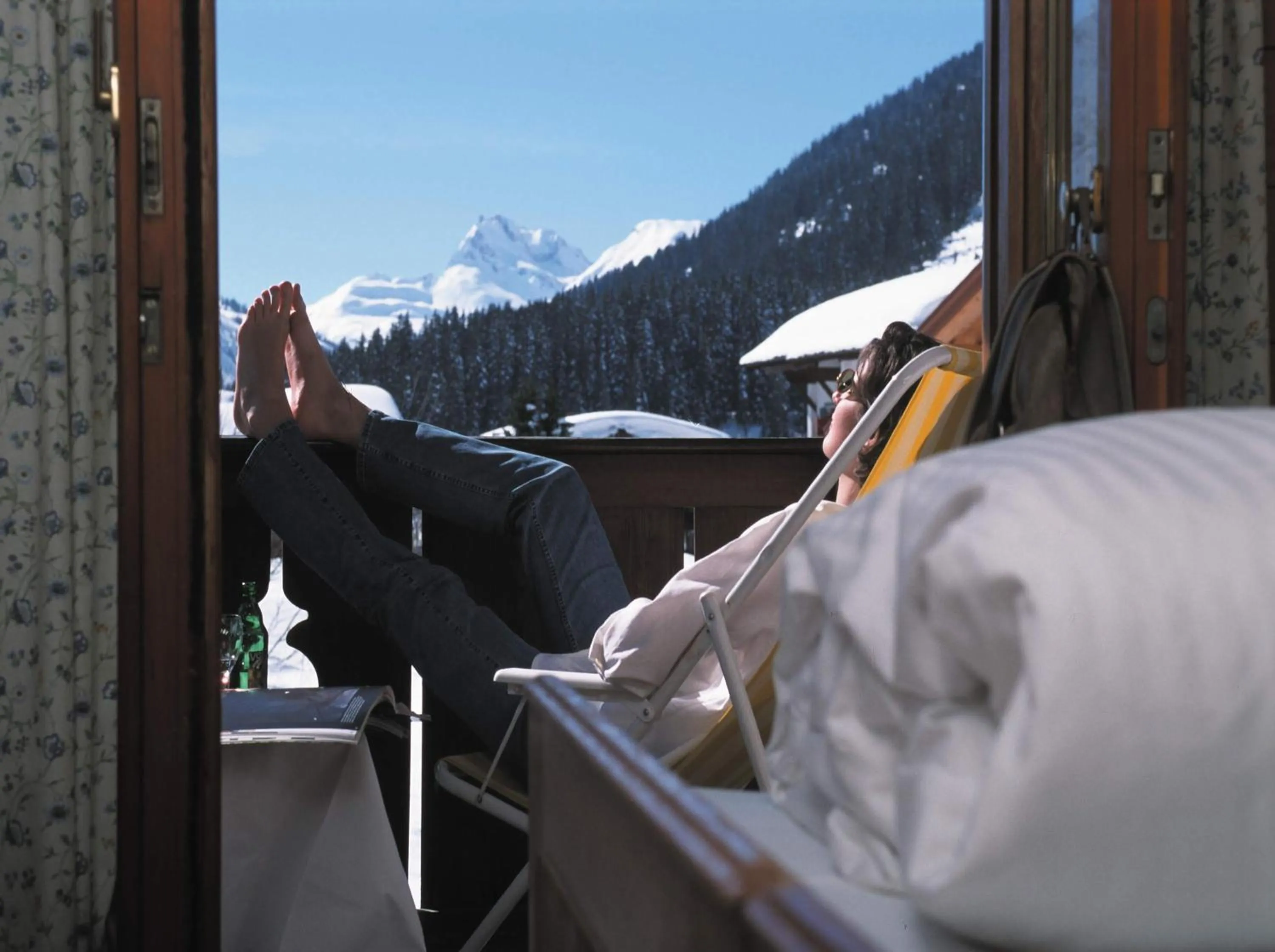 Mountain view in Hotel Stülzis