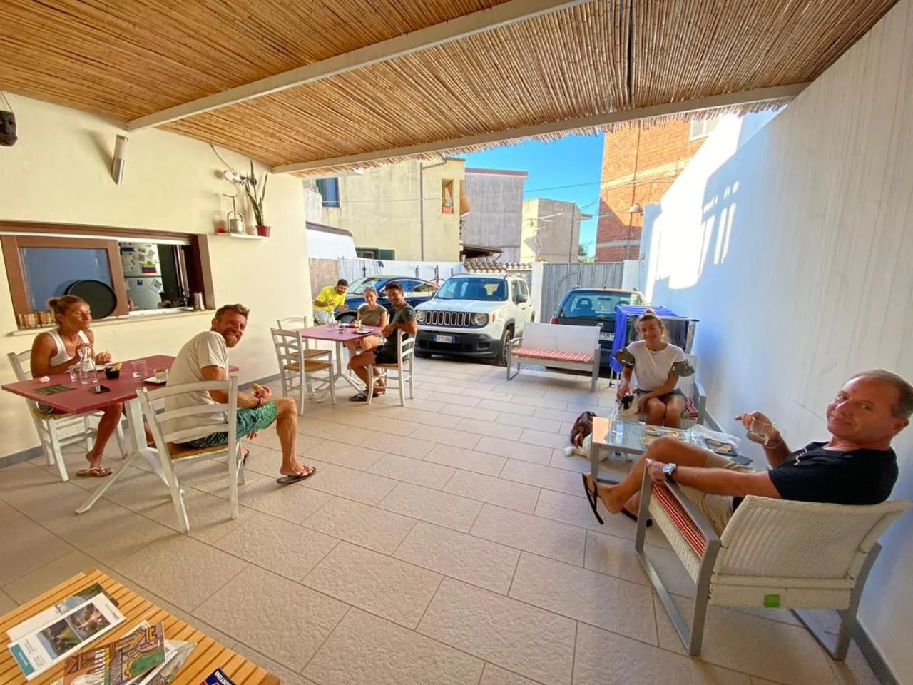 Patio in Al Vicoletto - Genuine Hospitality & Private Parking