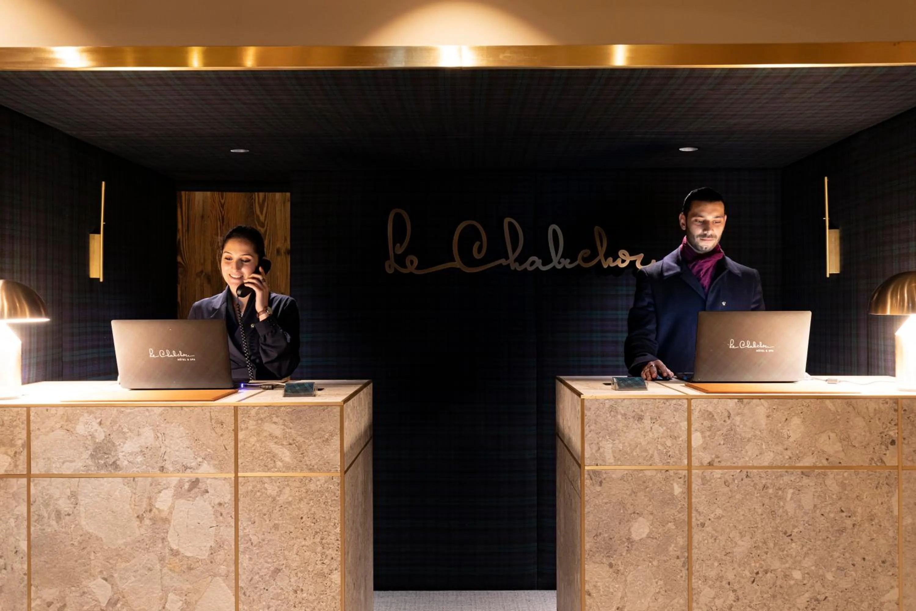 Staff in Hotel Le Chabichou