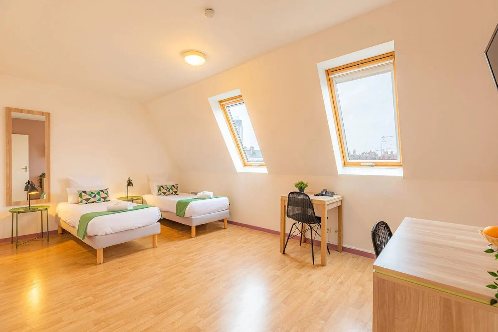 Bed in Appart’City Confort Nantes Centre