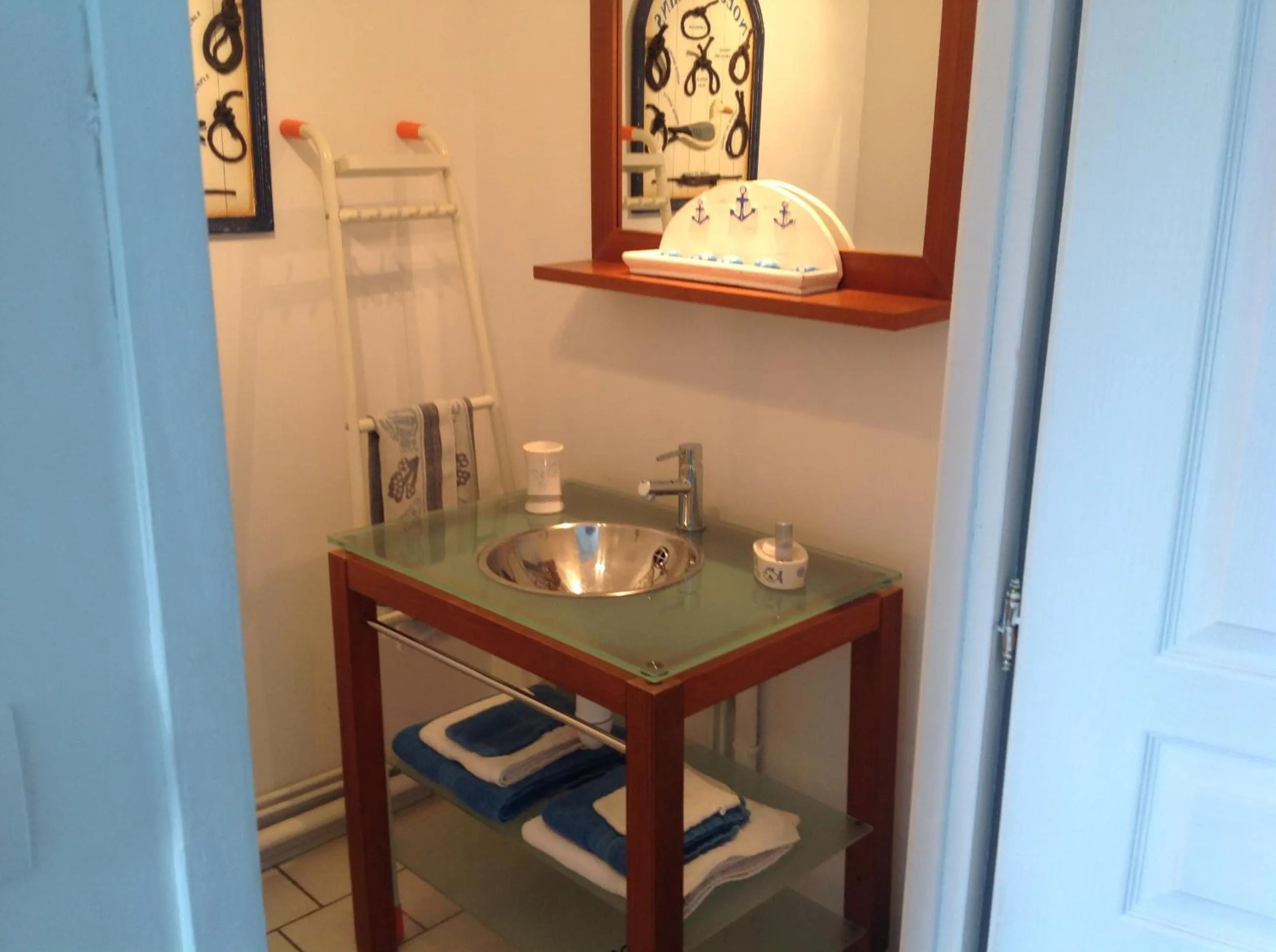 Bathroom in Les grandes Masures B&B