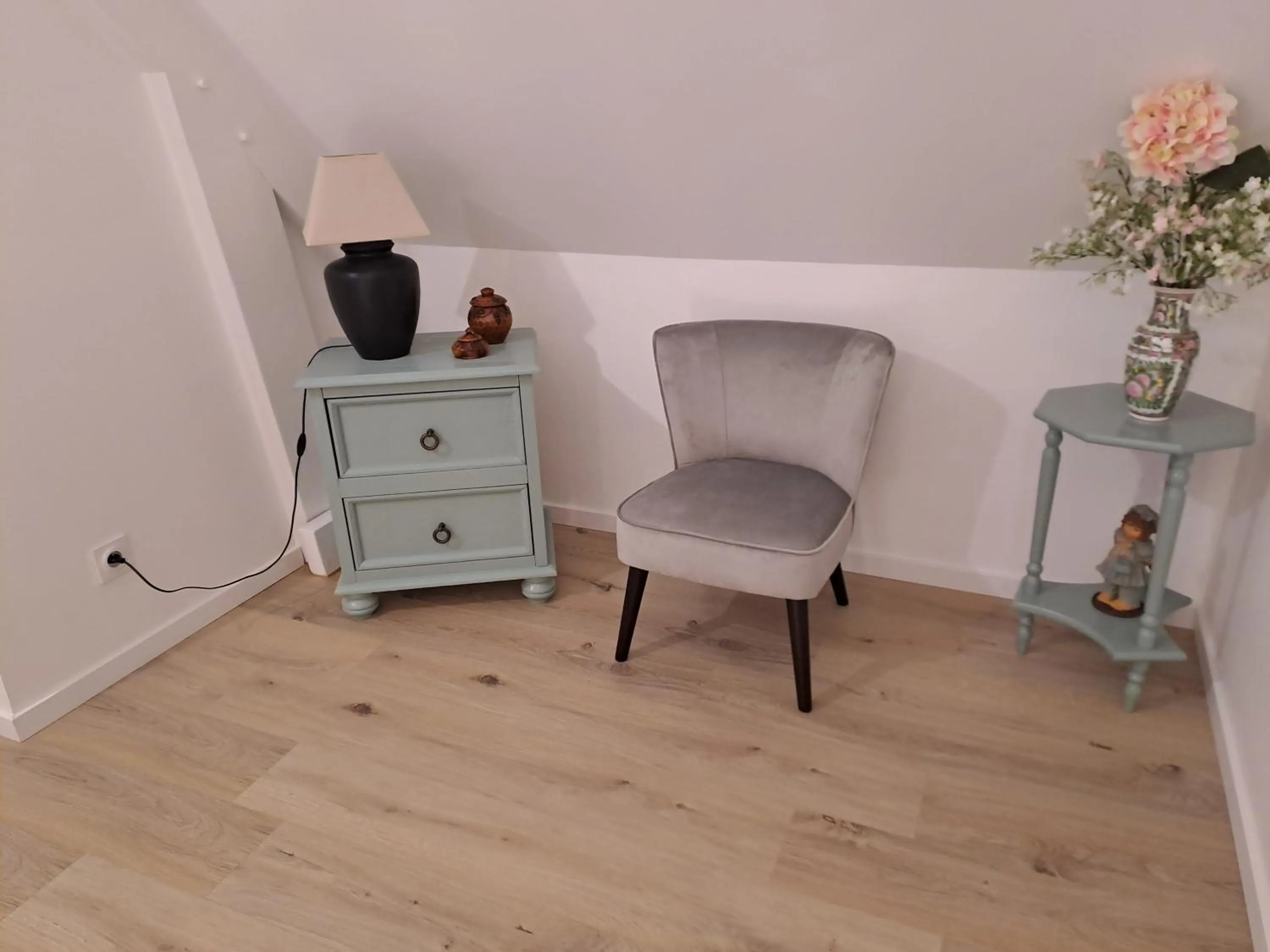 Seating area in Les grandes Masures B&B