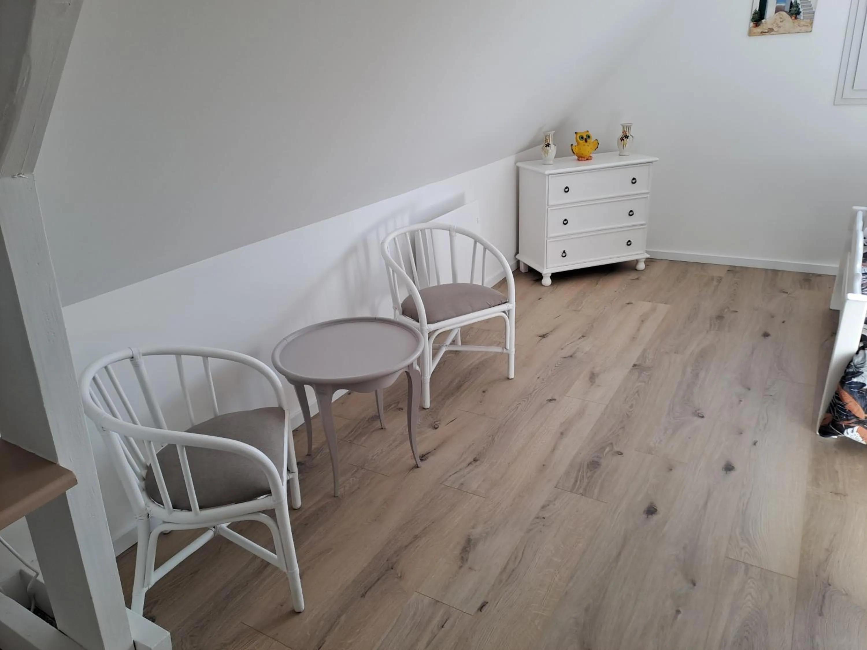 Bedroom in Les grandes Masures B&B