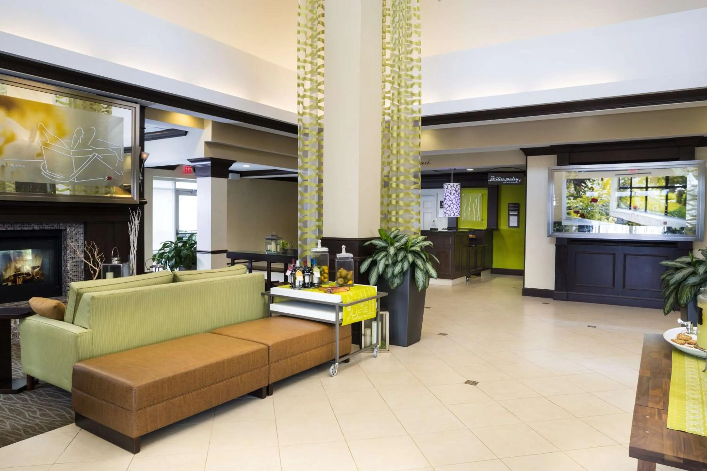 Lobby or reception in Hilton Garden Inn Hampton Coliseum Central