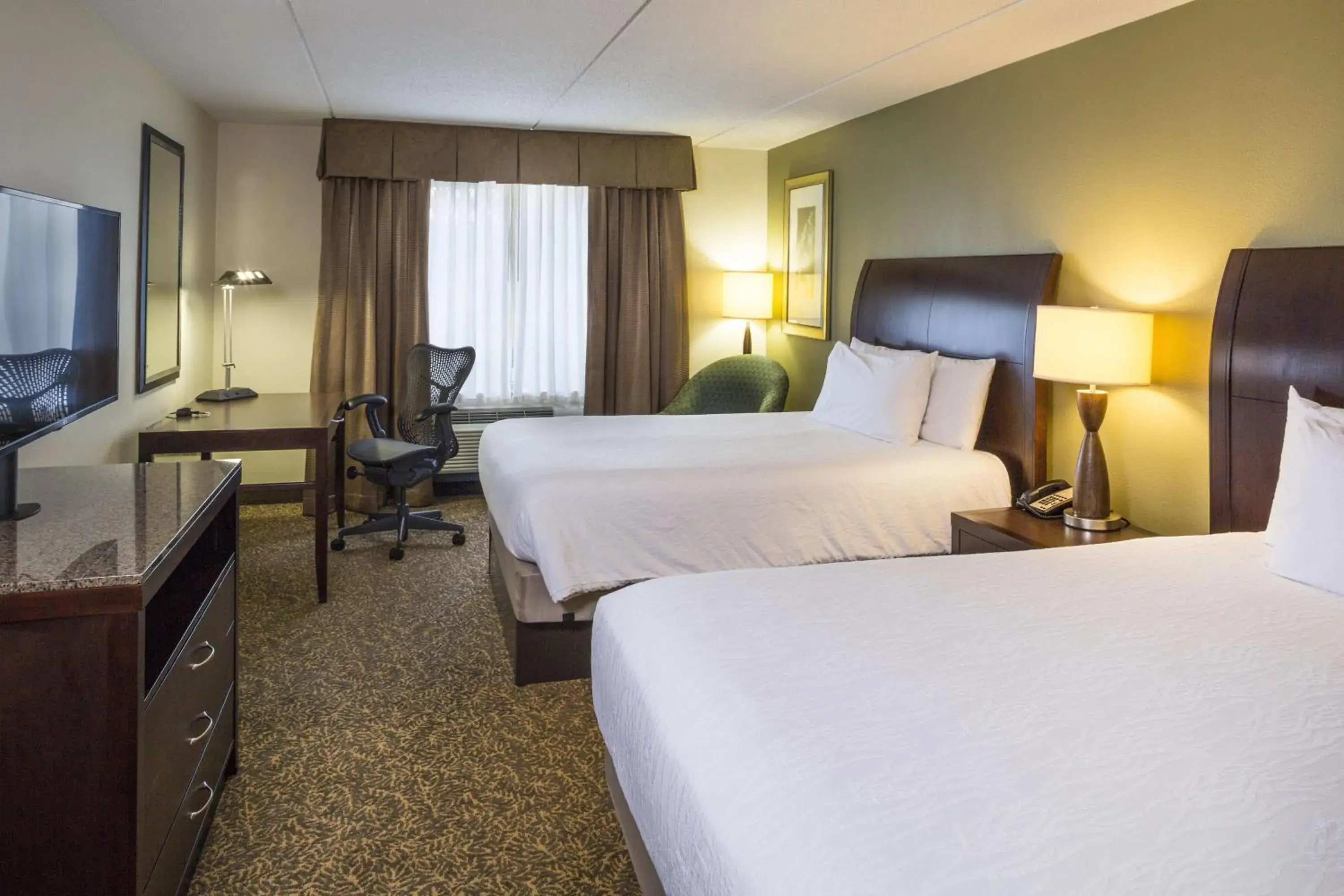 Queen Room with Two Queen Beds in Hilton Garden Inn Hampton Coliseum Central Queen Room with Two Queen Beds in Hilton Garden Inn Hampton Coliseum Central