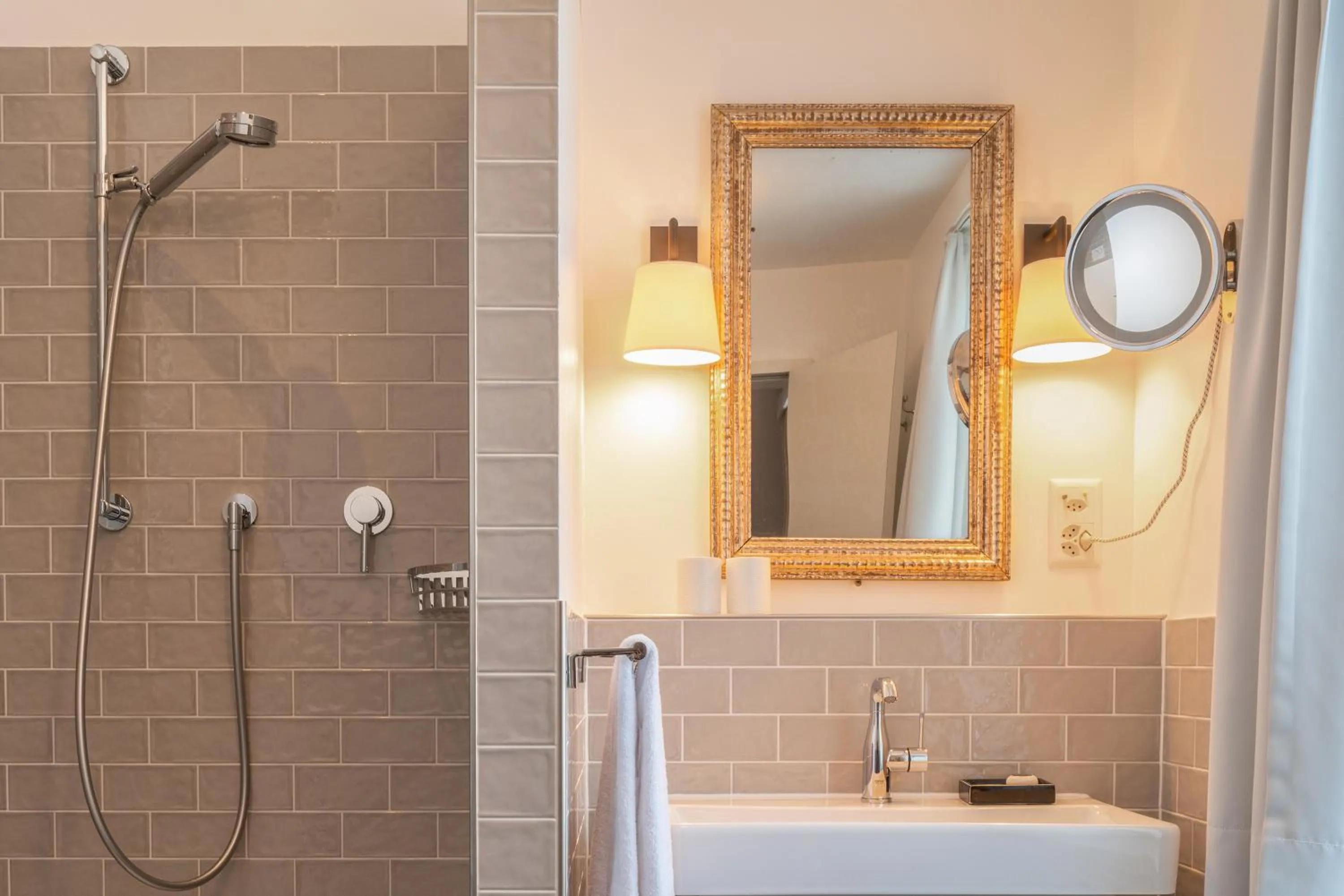 Shower in Boutique Hotel Kindli