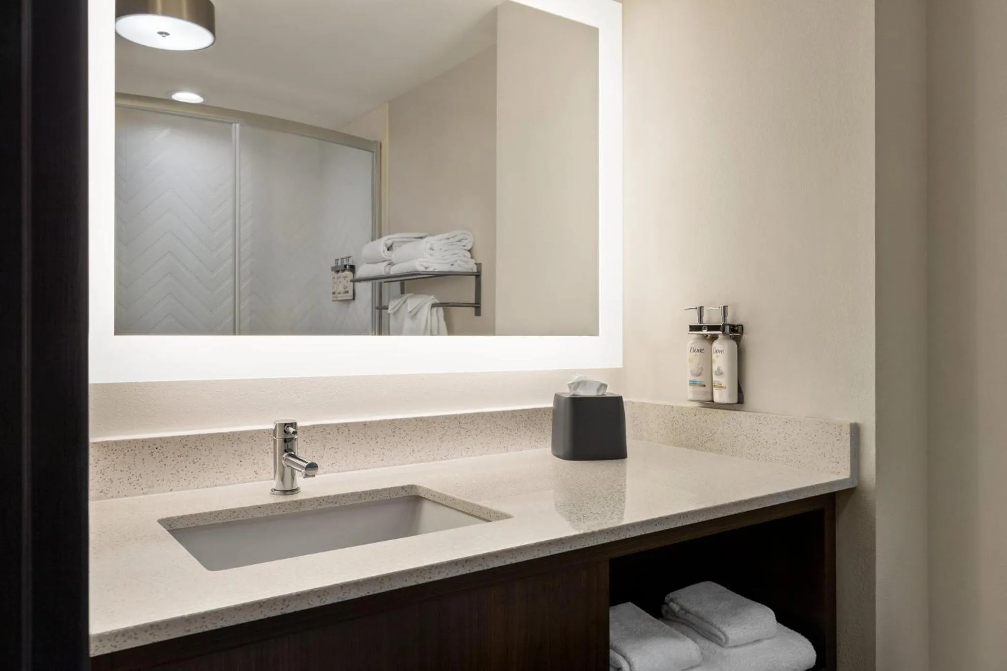 Bathroom in Holiday Inn Columbus-Hilliard by IHG