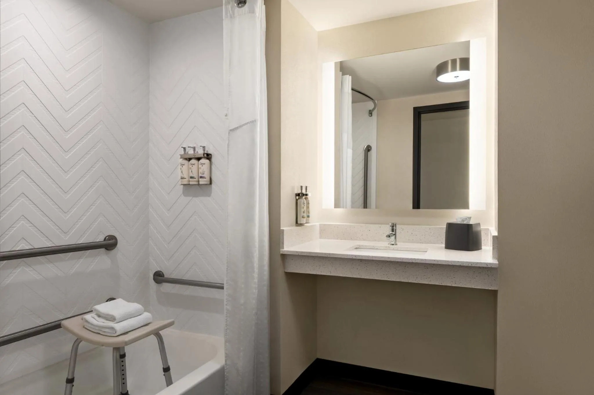 Bathroom in Holiday Inn Columbus-Hilliard by IHG