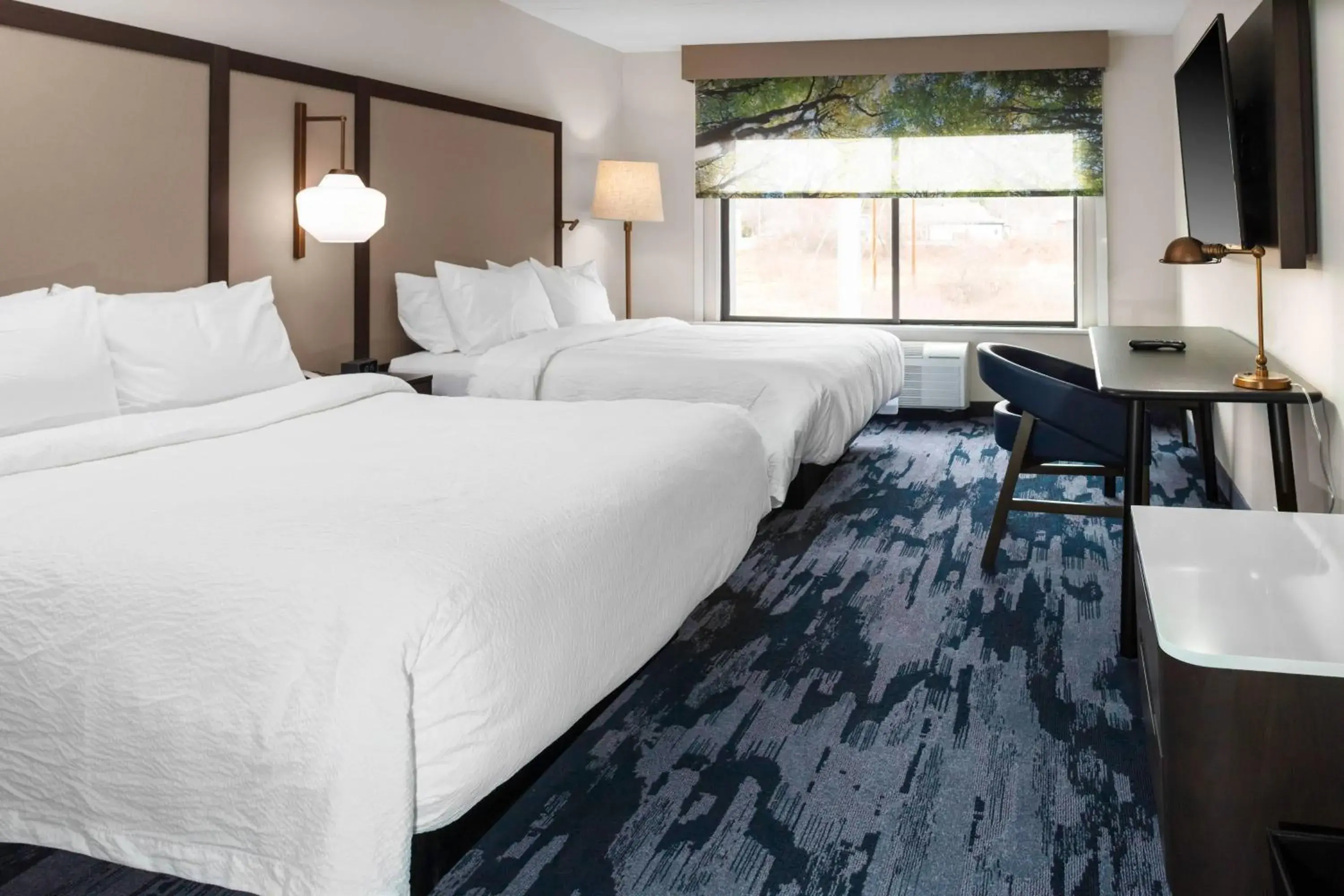 Larger Guest room, 2 Queen, Top floor in Fairfield Inn & Suites Springfield Enfield Larger Guest room, 2 Queen, Top floor in Fairfield Inn & Suites Springfield Enfield