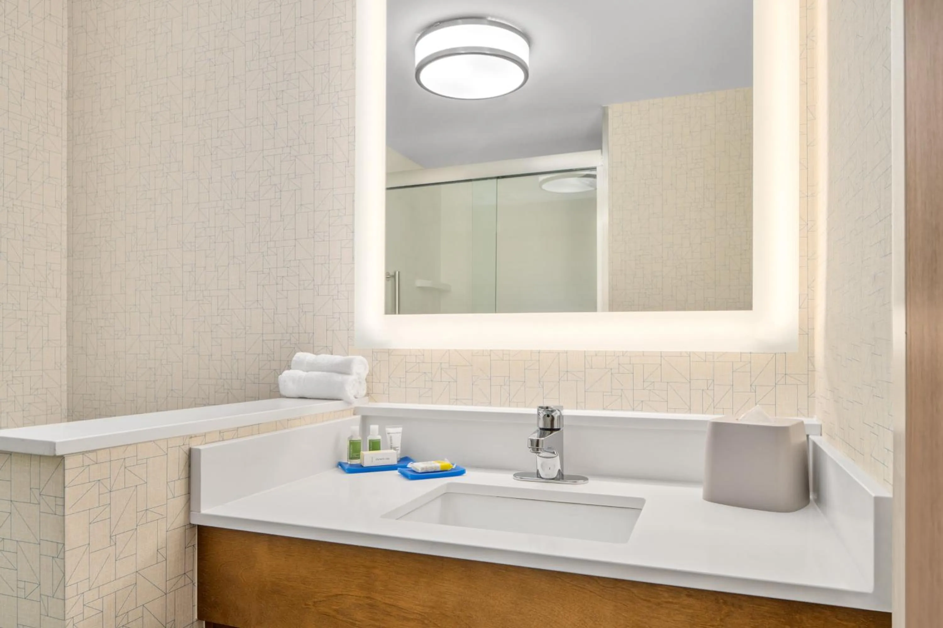 Bathroom in Holiday Inn Express Ft Lauderdale Cruise-Airport by IHG