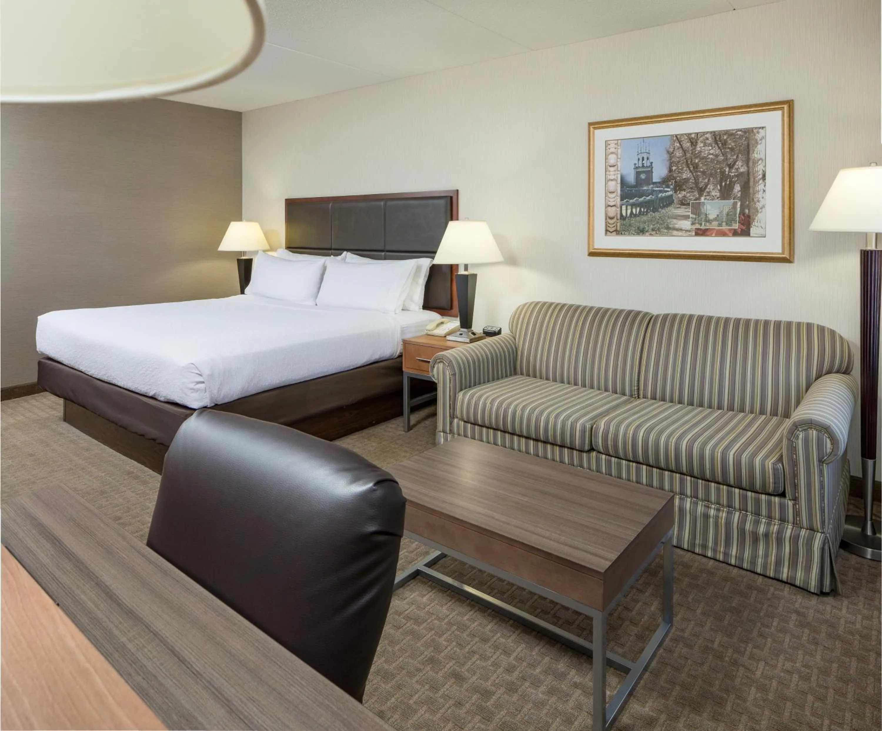 Seating area, Bed in Holiday Inn Manchester Airport by IHG