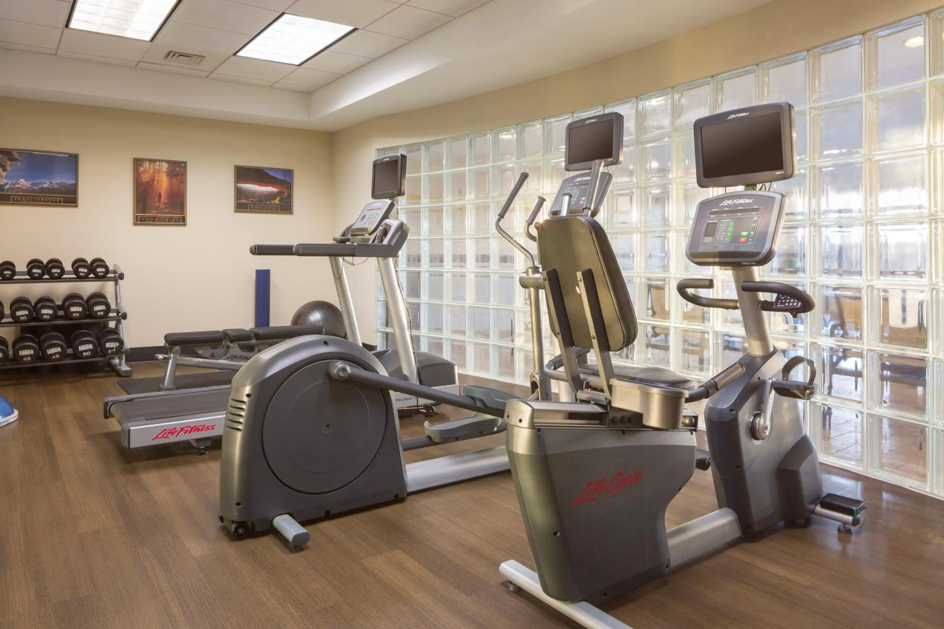 Fitness centre/facilities in Holiday Inn Manchester Airport by IHG