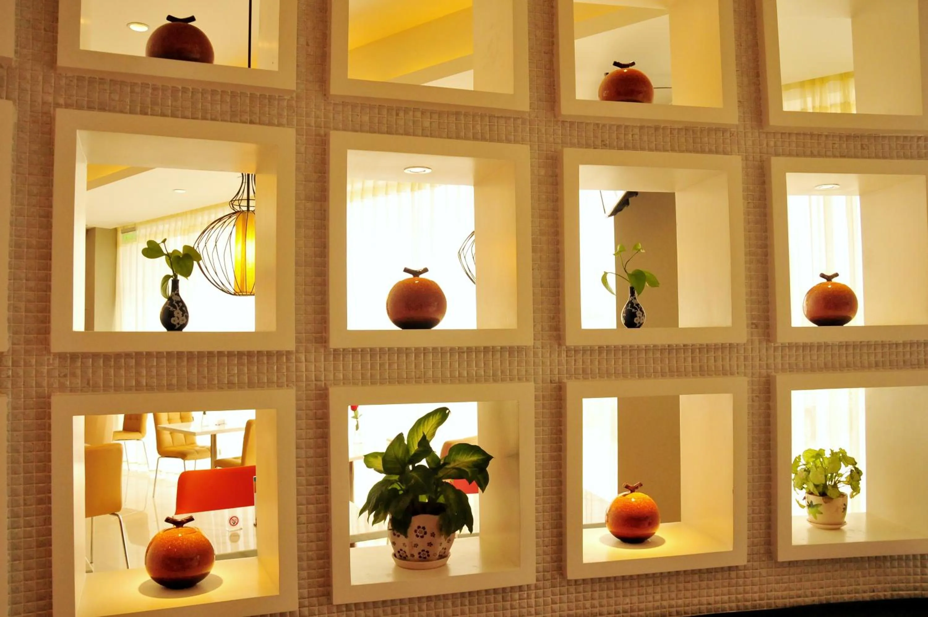 Decorative detail in JinJiang Inn Wujiang Tongli Yunli Bridge