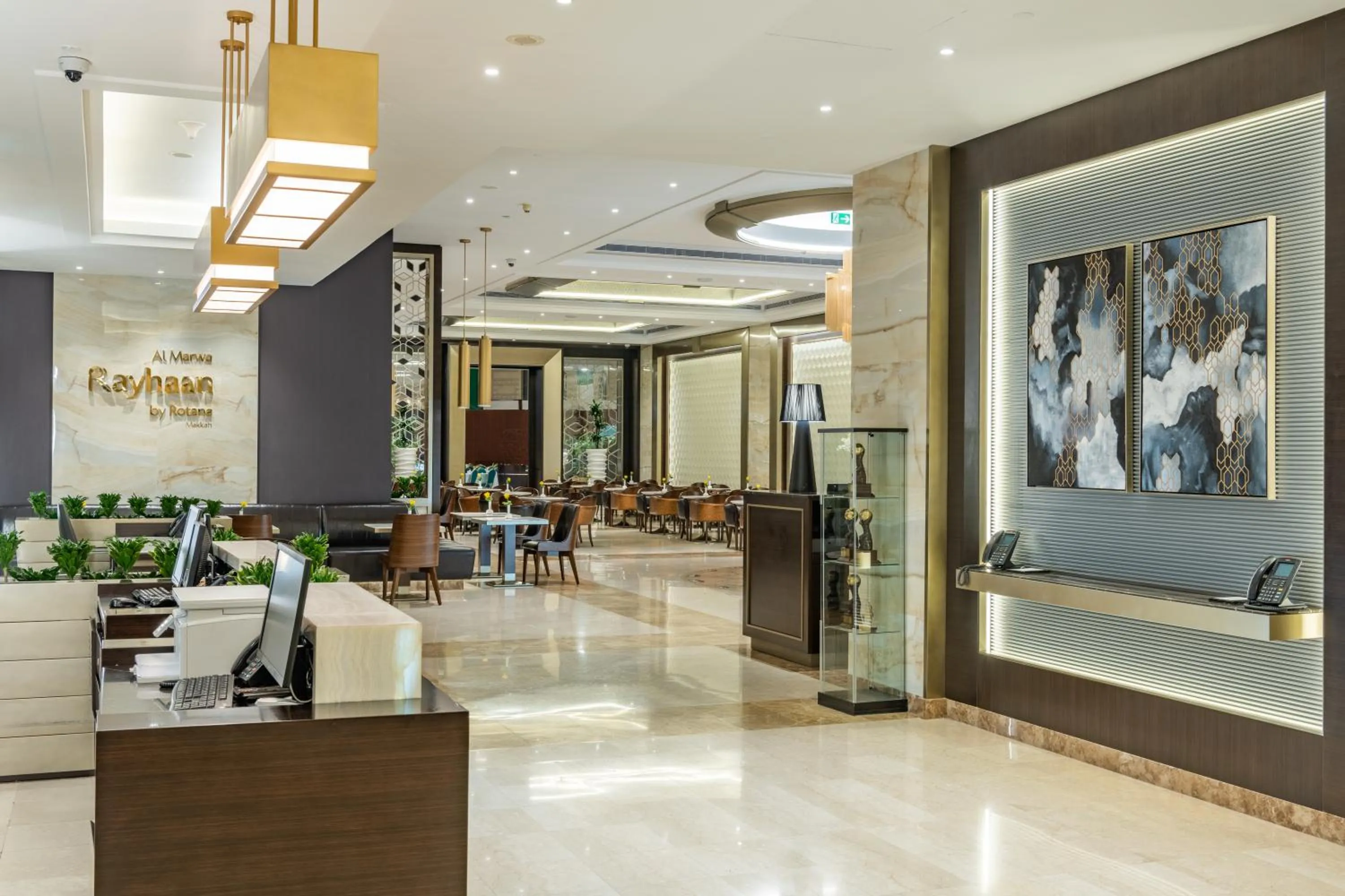 Lobby or reception in Al Marwa Rayhaan by Rotana - Makkah