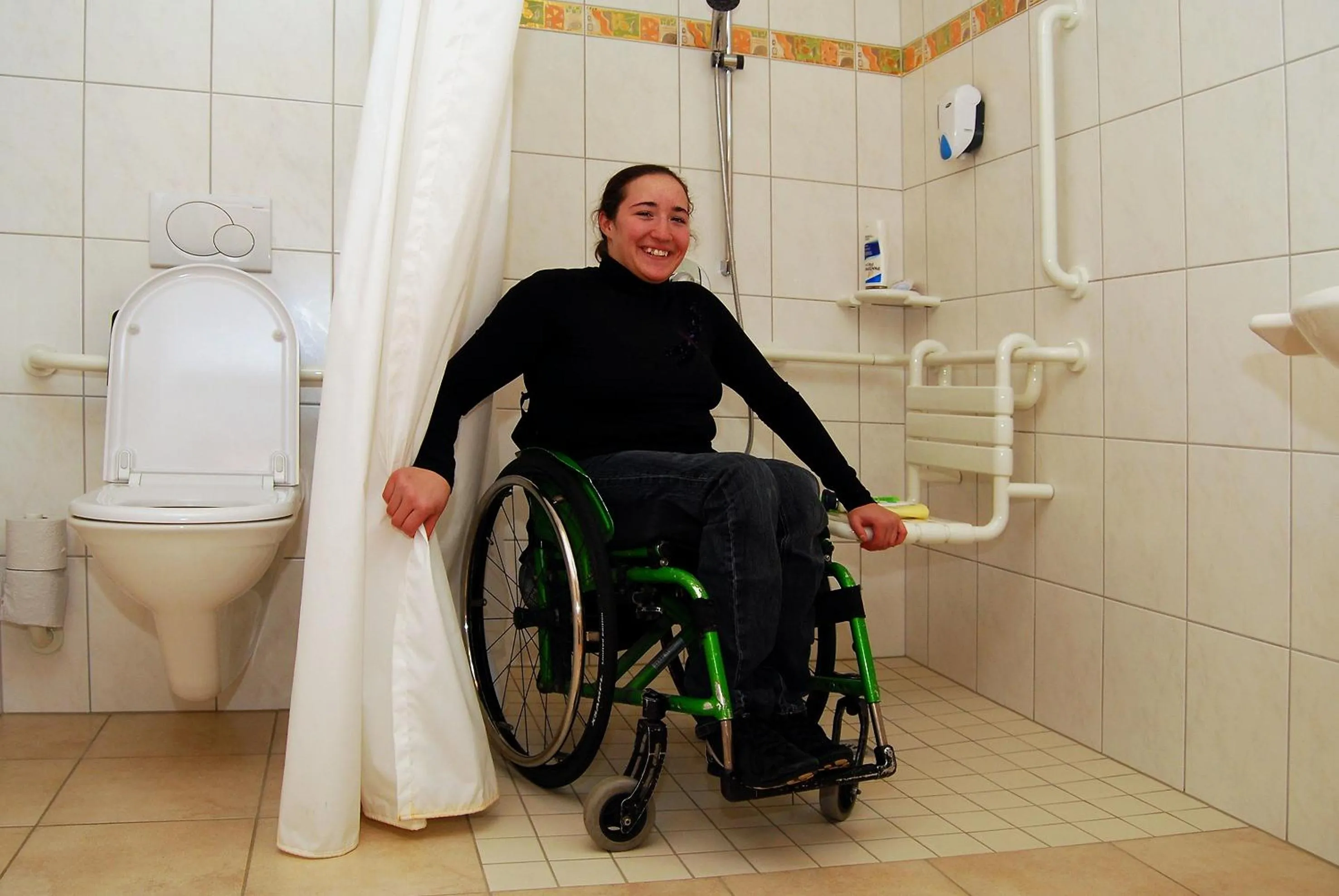 Bathroom in Gasthaus-Landhotel Traunstein