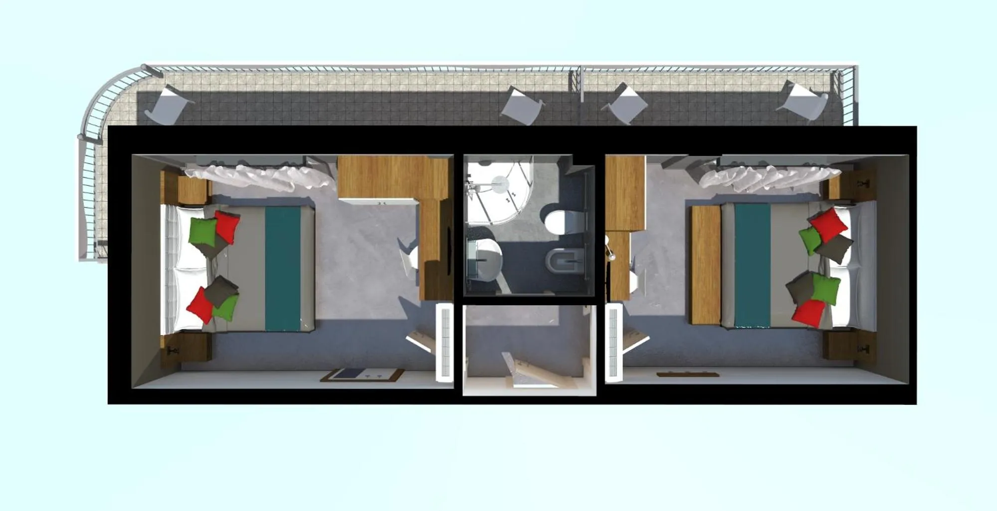 wardrobe in Hotel Romantico