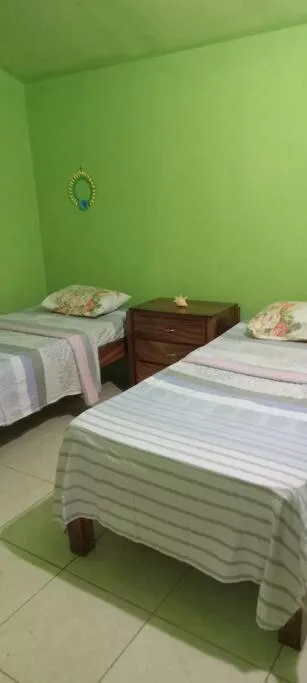 Bed in Cheerful 2-Bedroom Home in Falmouth Garden