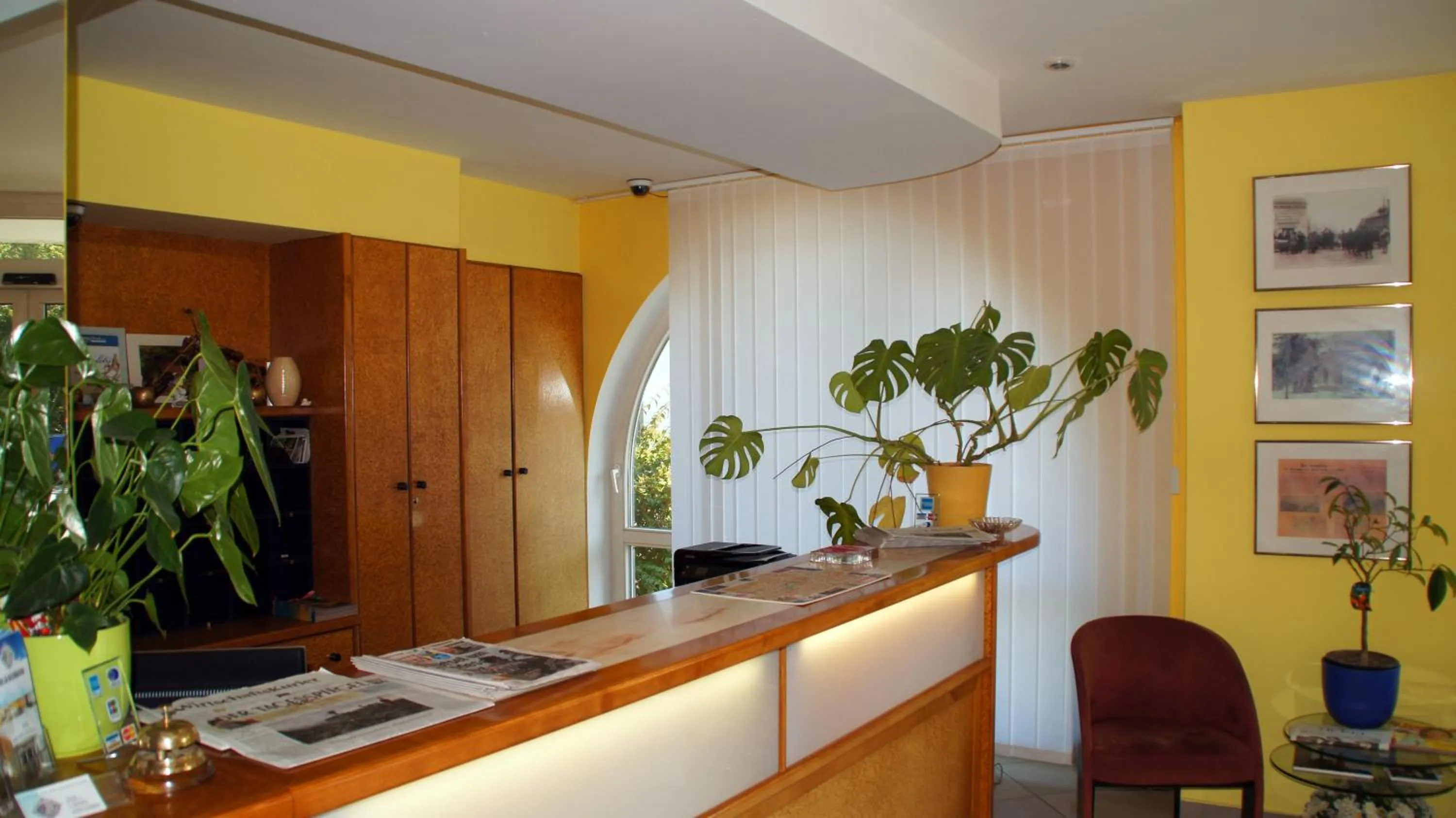 Lobby or reception in Hotel am Buschkrugpark