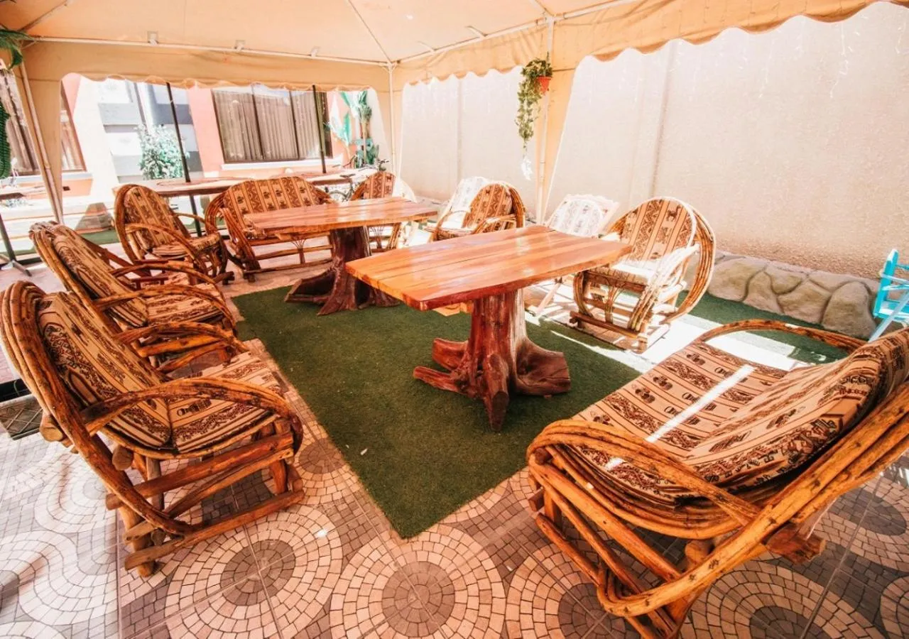 Patio in Las Tholas Hotel