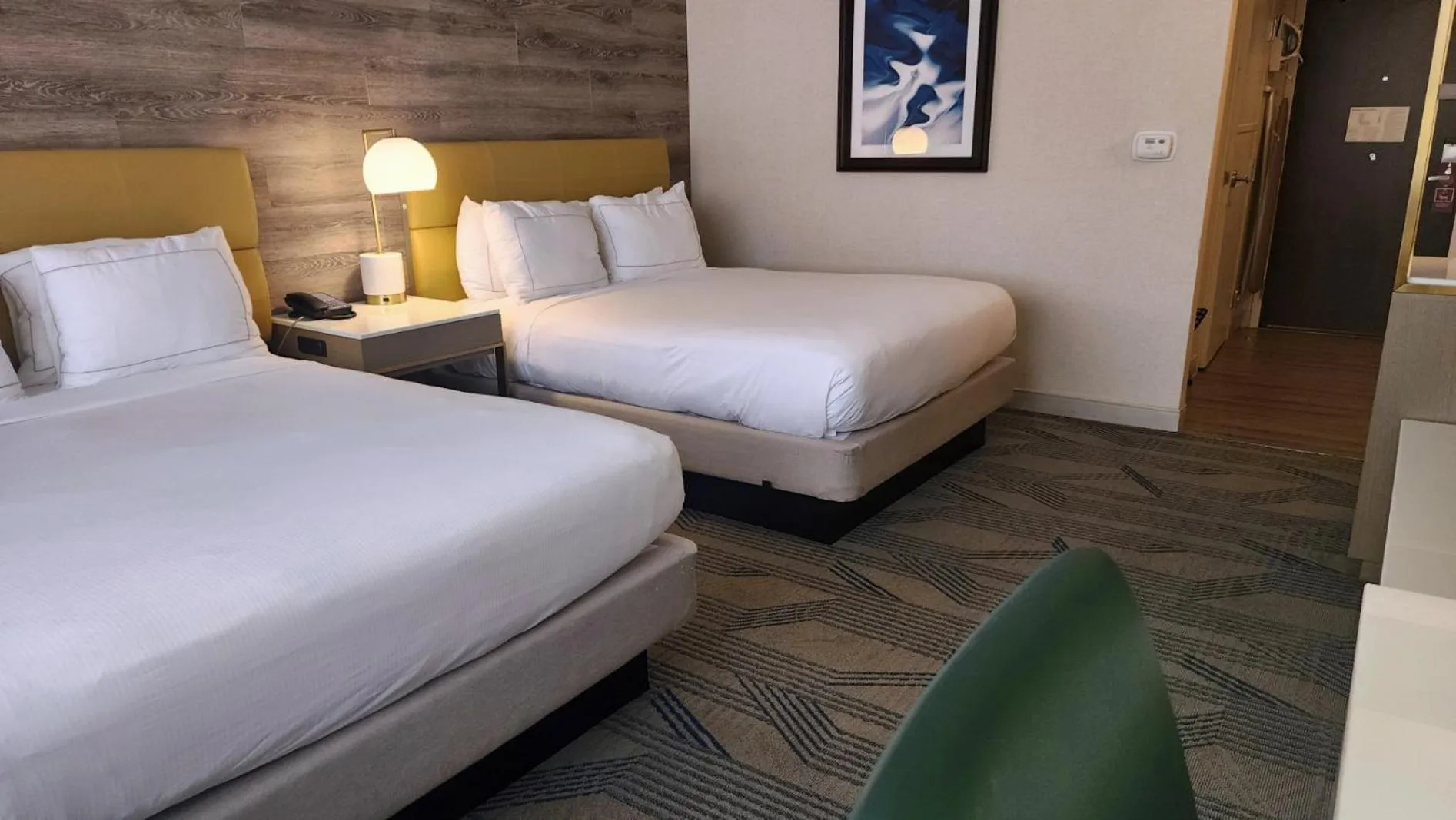 Bedroom, Bed in Hilton Durham near Duke University